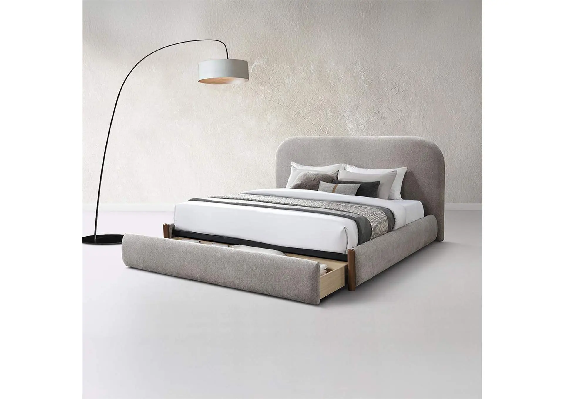Ollya Queen Bed with Storage