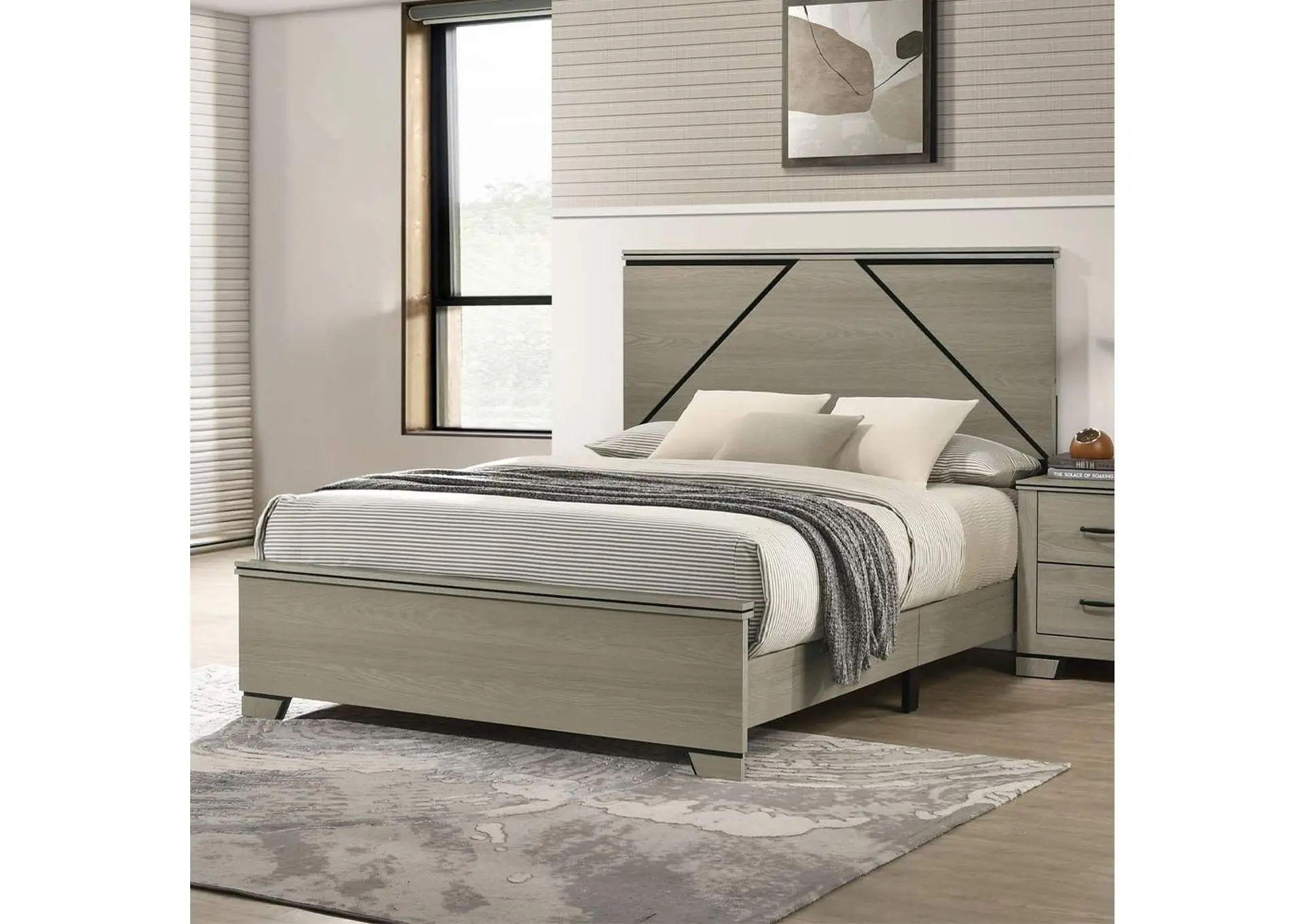 Joanna Queen Bed with Led