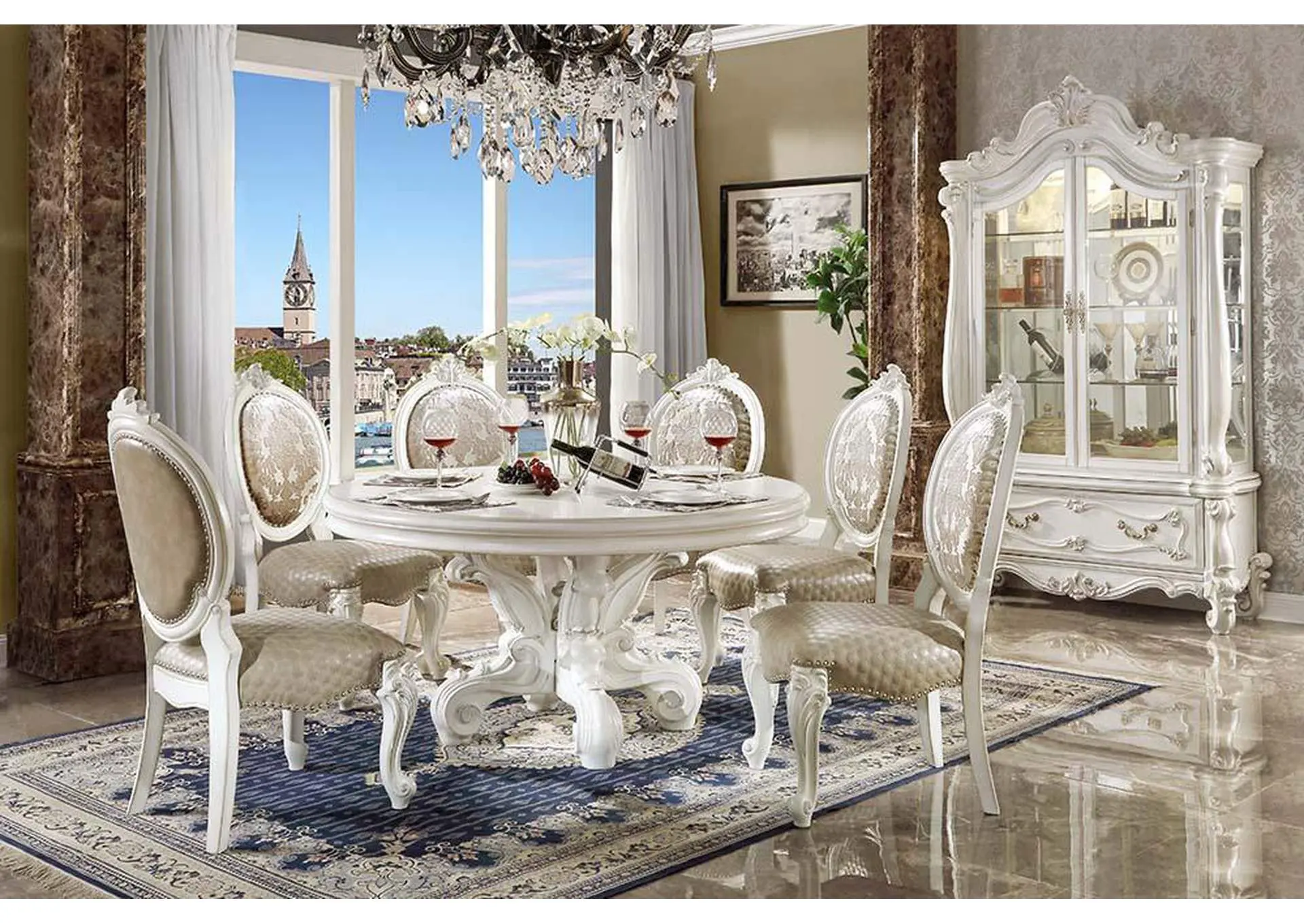 Versailles Round Dining Table