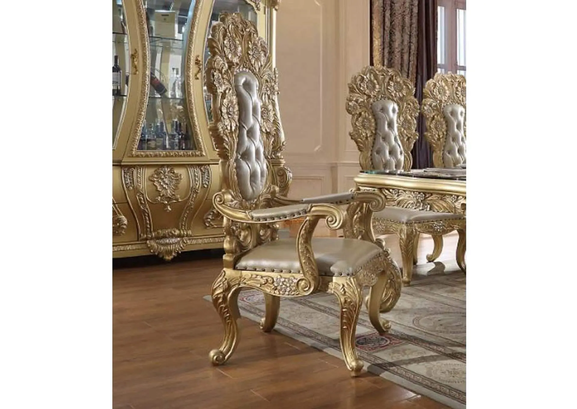 Cabriole Arm Chair - Set of 2
