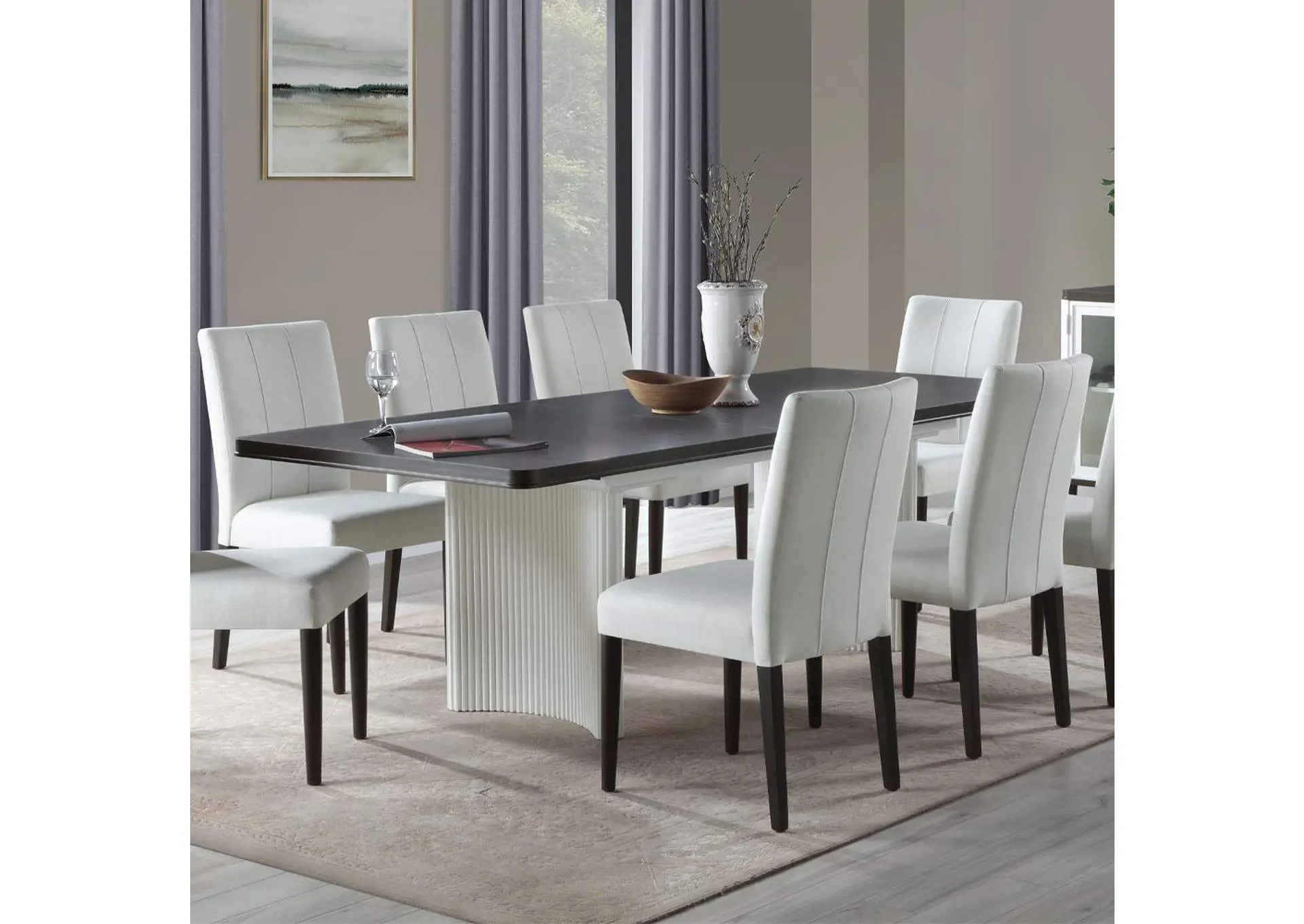 Carena Dining Table with Leaf