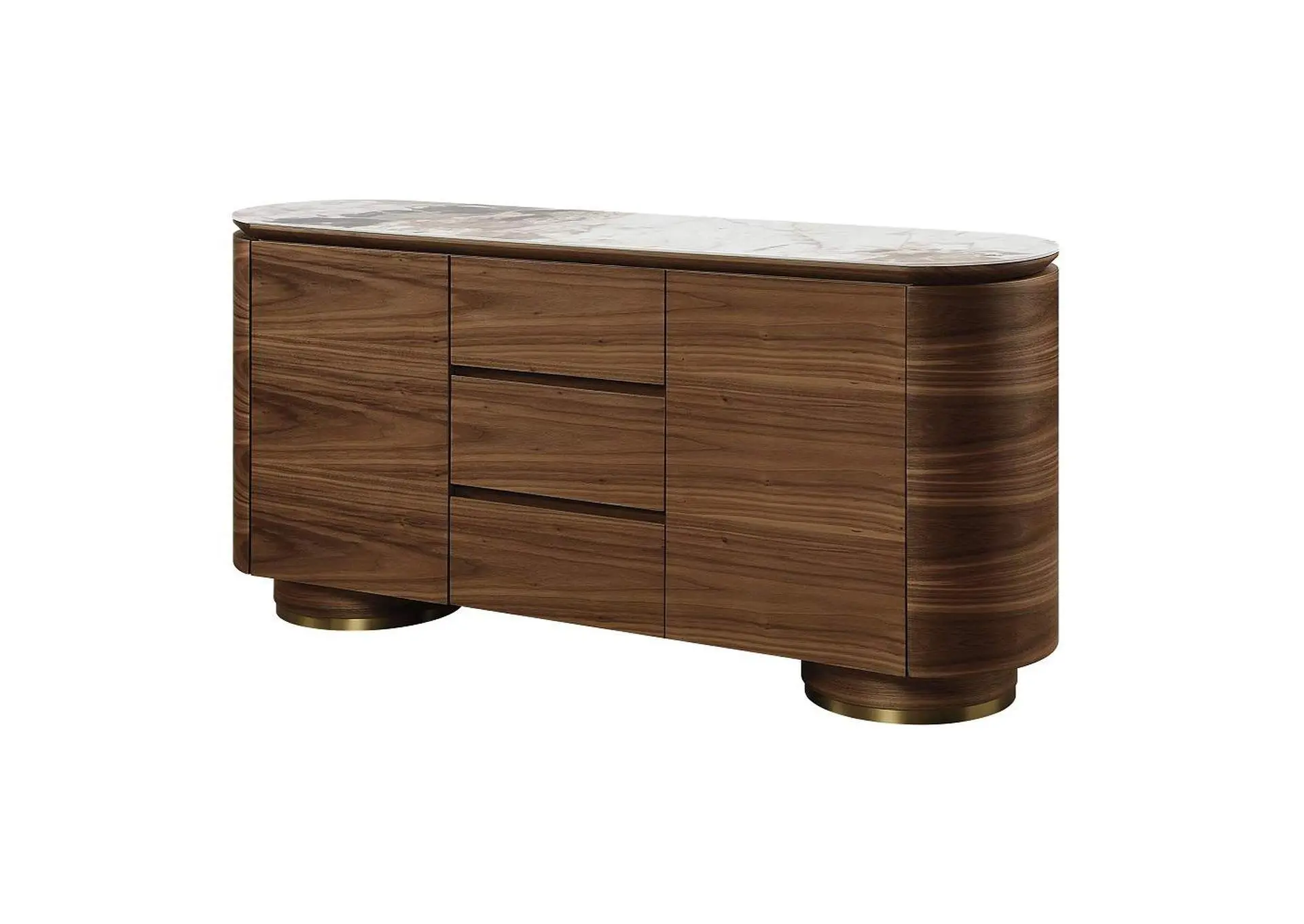 Willene Server with Ceramic Top