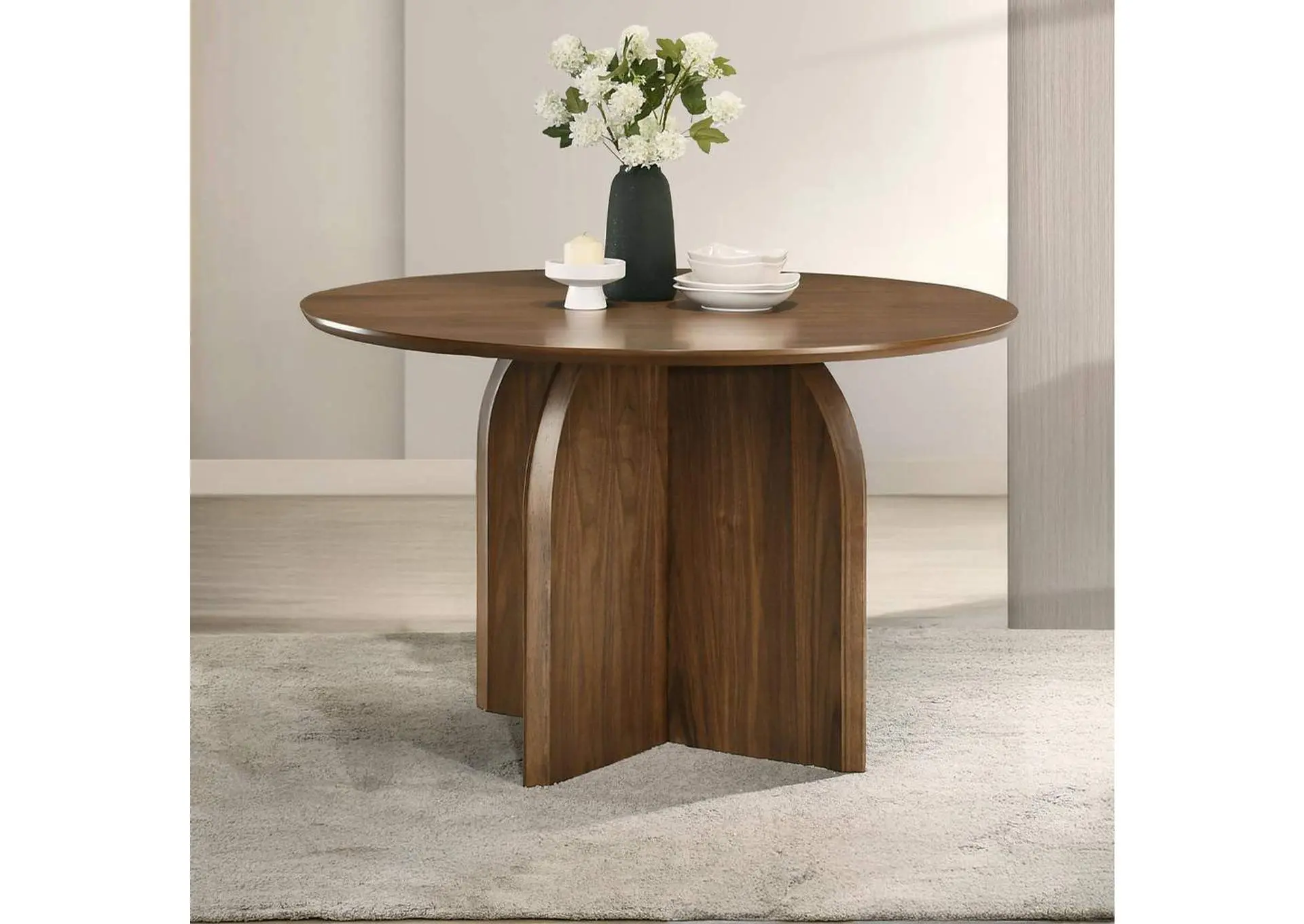 Delmon Round Dining Table