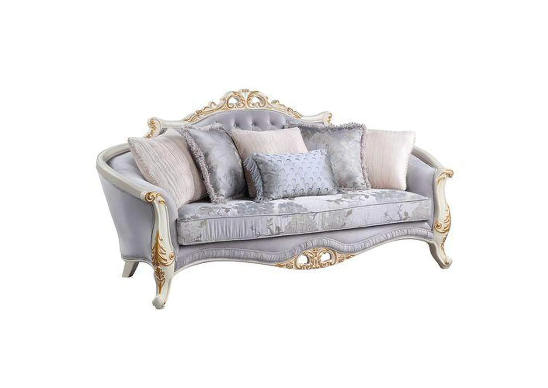 Galelvith Sofa with 6 Pillows