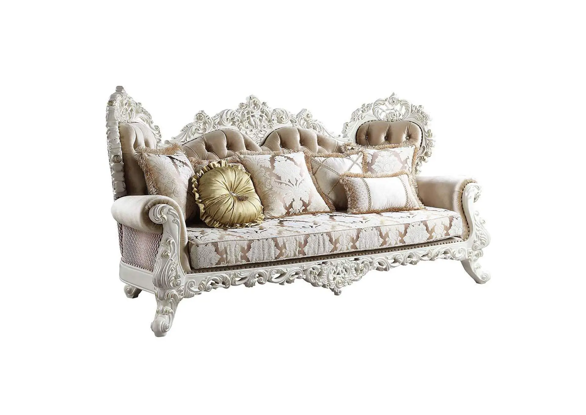 Vanaheim Sofa with 7 Pillows