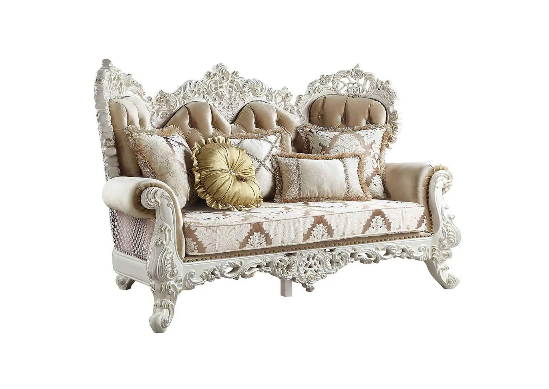 Vanaheim Loveseat with 5 Pillows