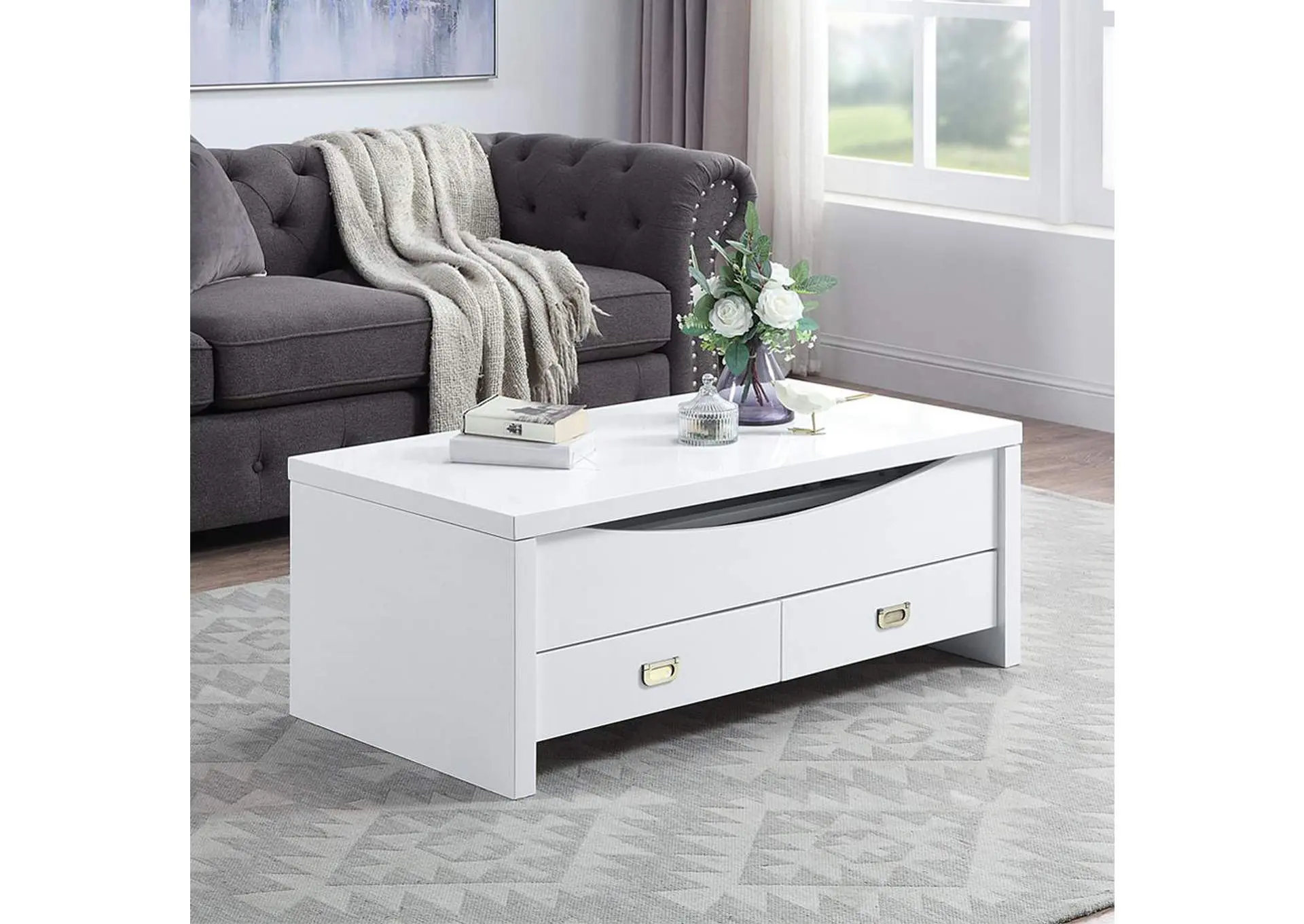Ramiel Coffee Table with Lift Top