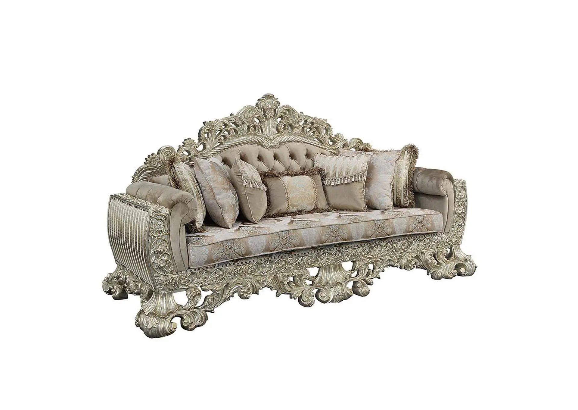 Sorina Sofa with 7 Pillows