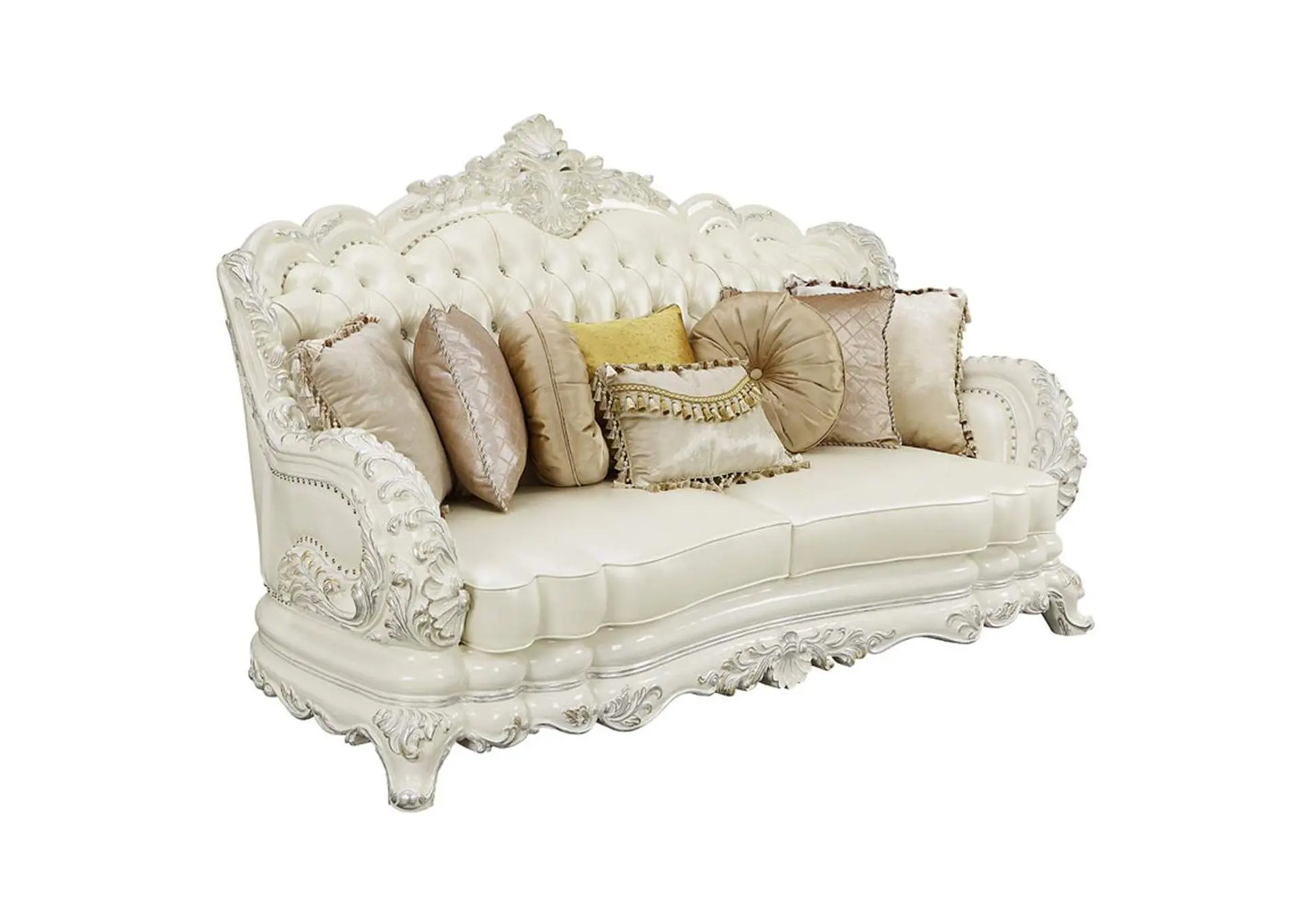 Adara Sofa with 7 Pillows