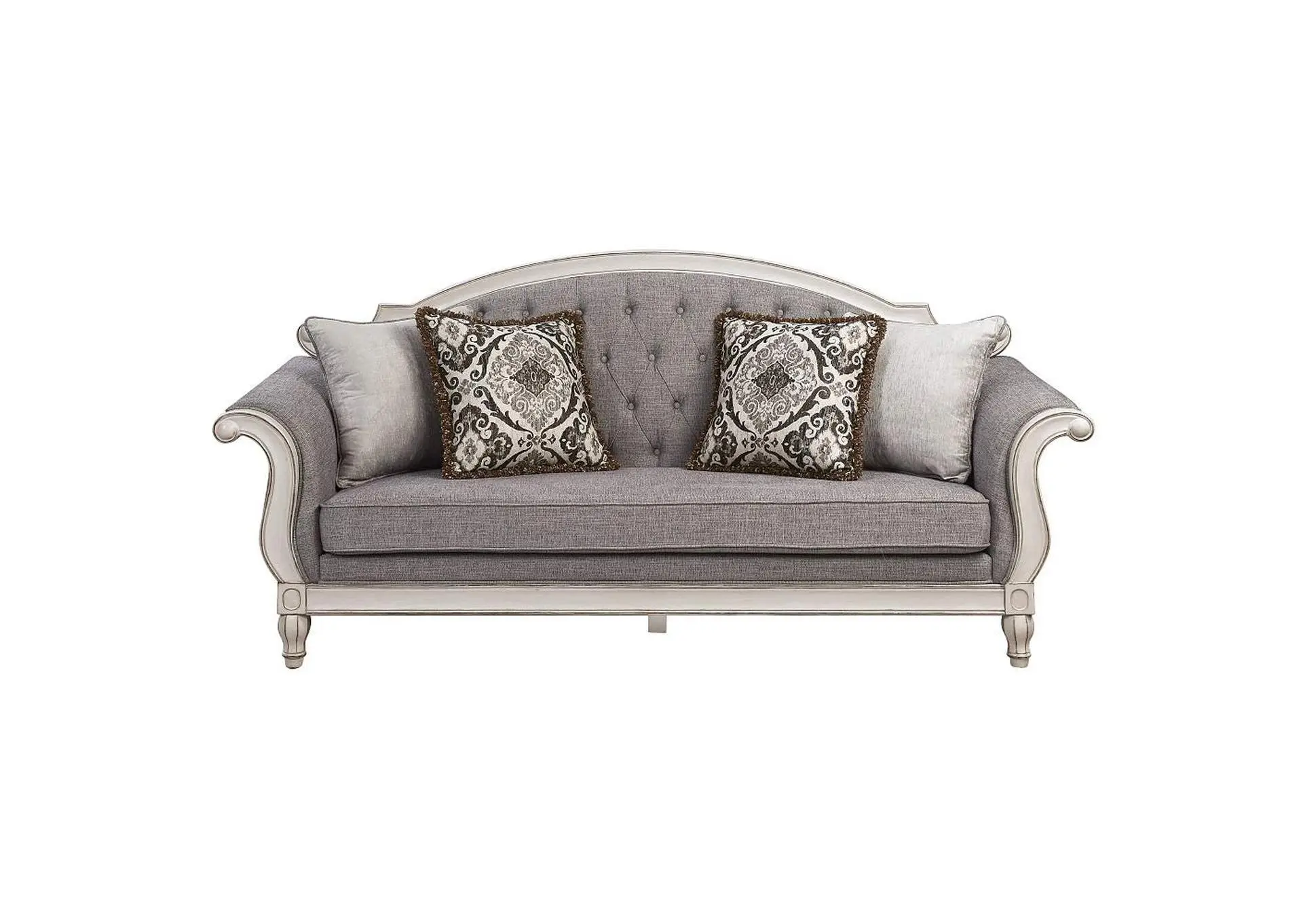 Florian Sofa with 4 Pillows