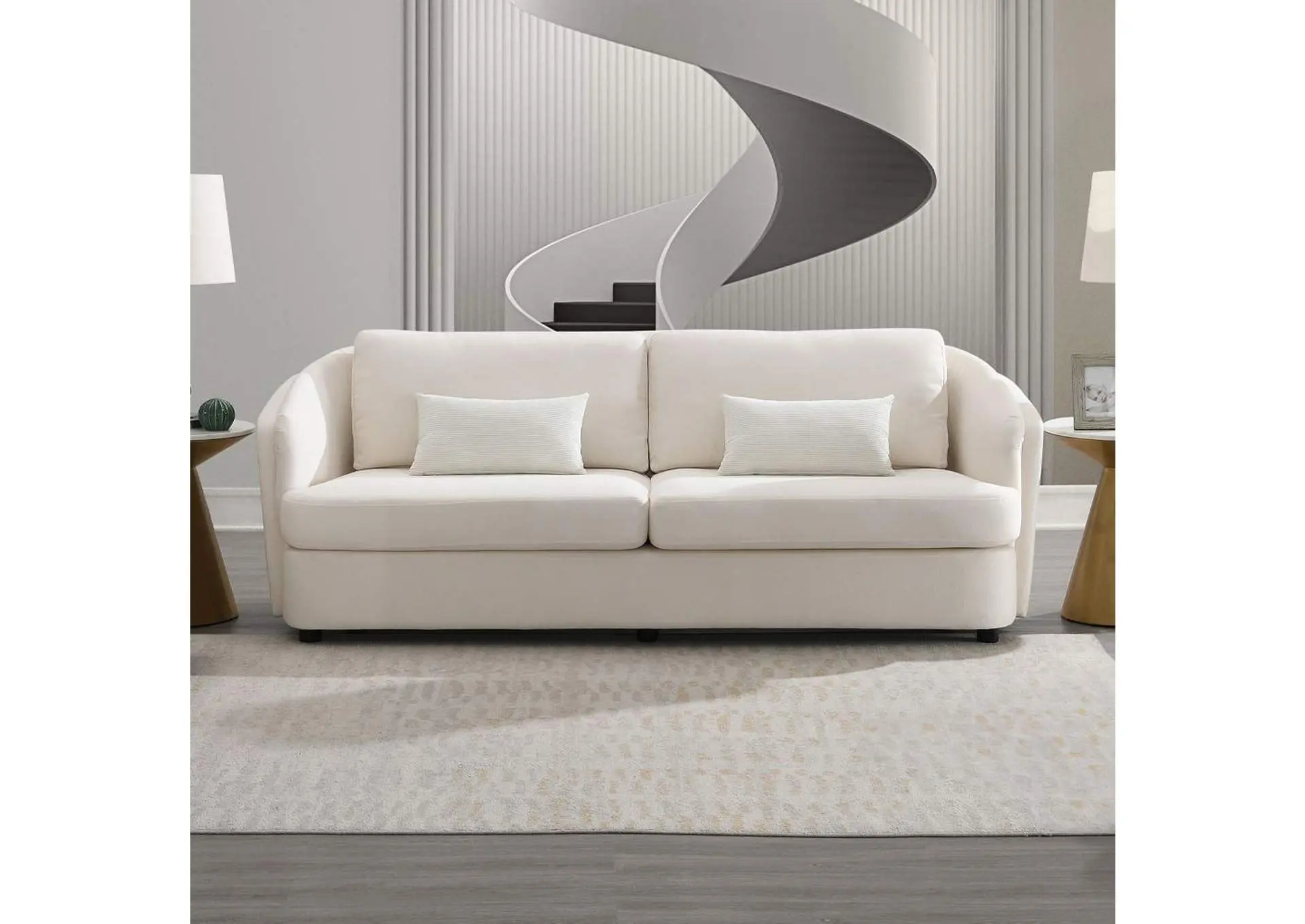 Mariko Sofa with 2 Pillows