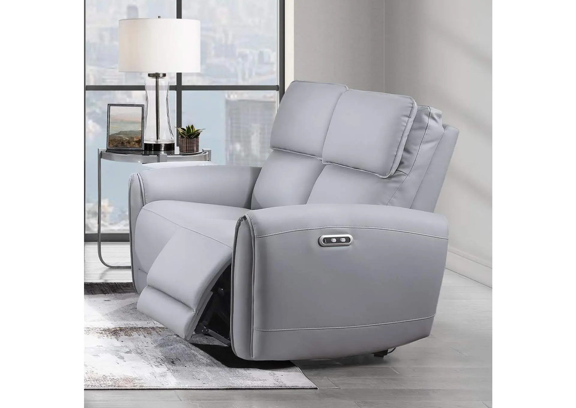 Jeromie Power Motion Loveseat with USB Port