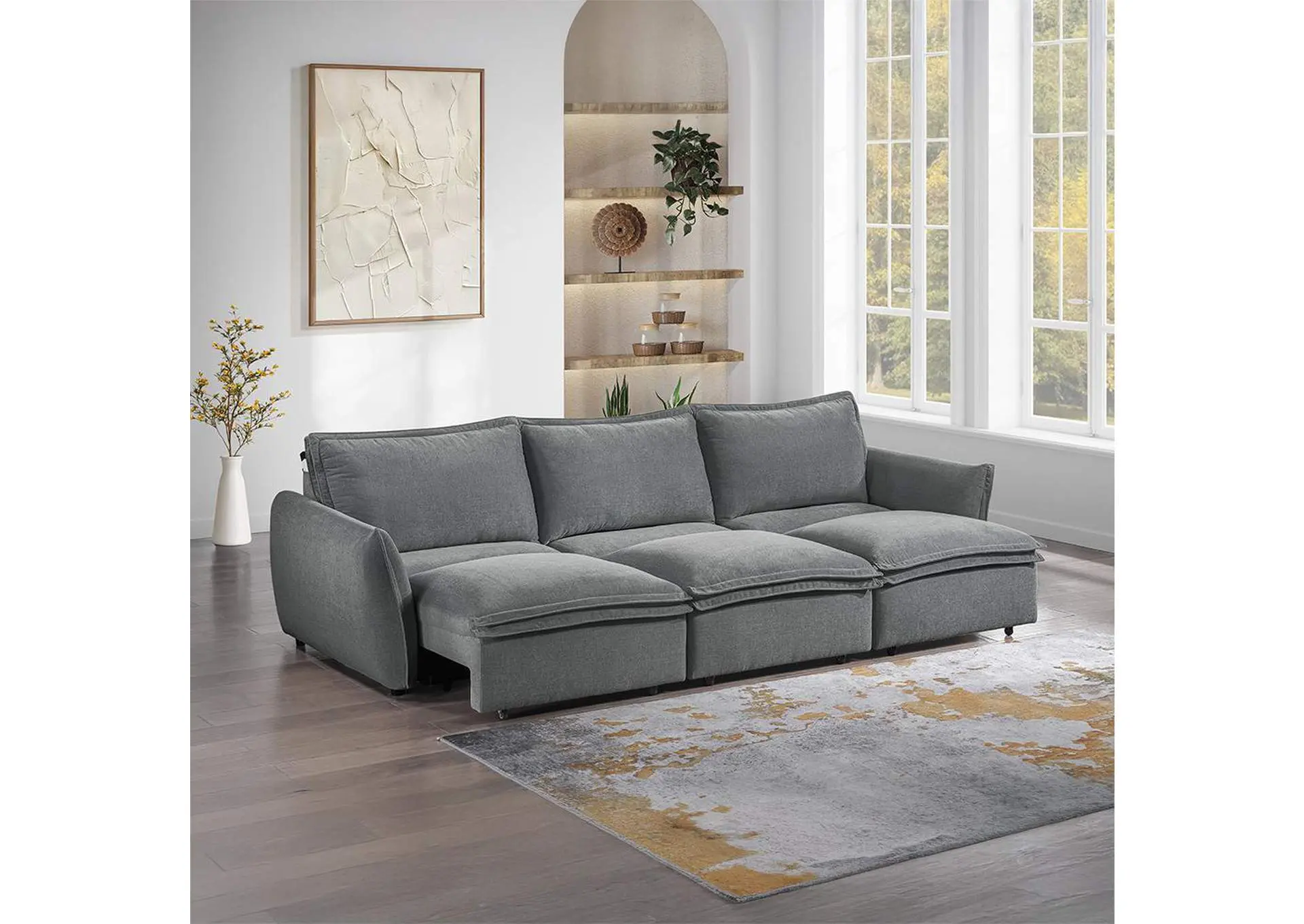 Eaden Power Sofa with Sleeper
