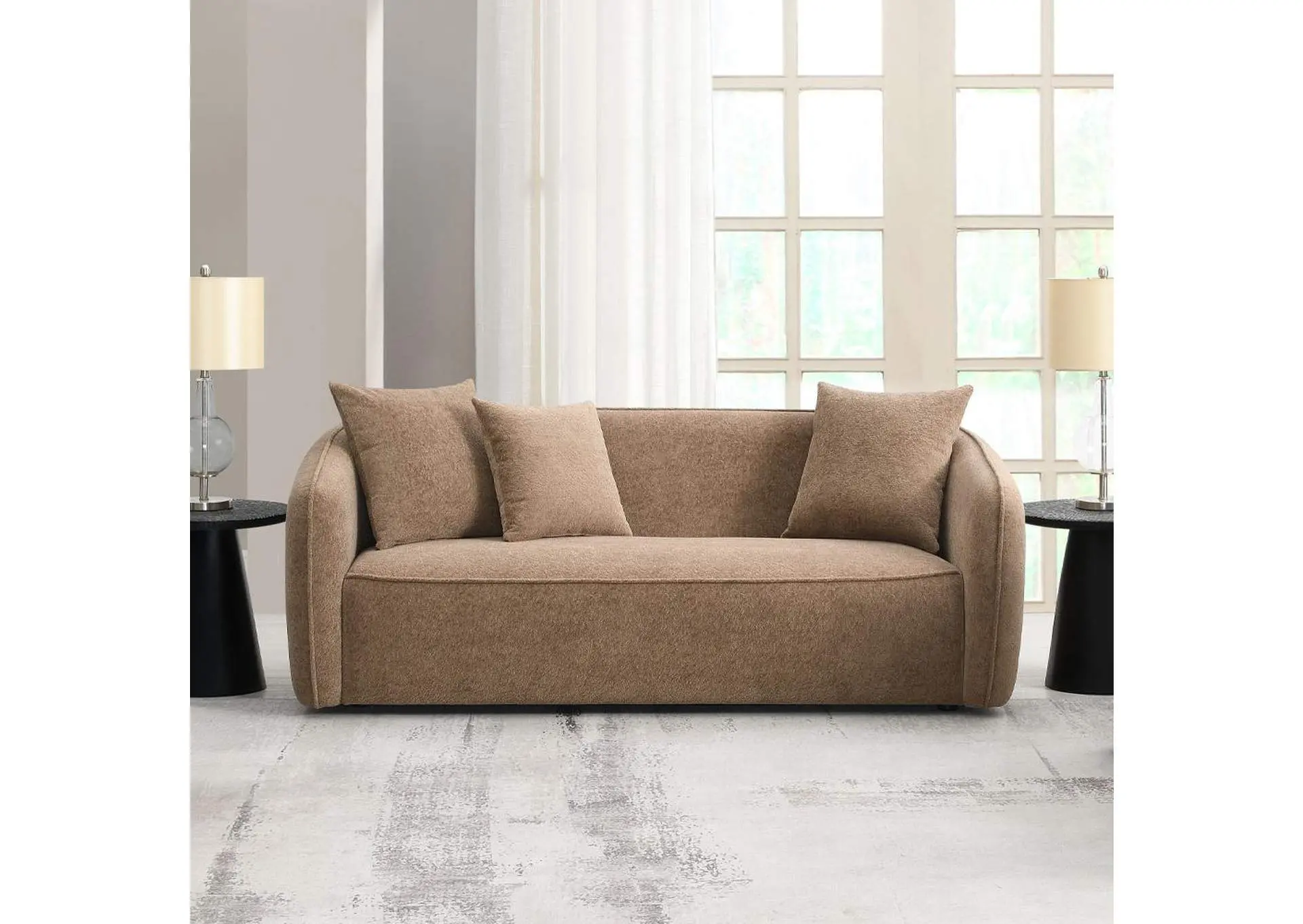 Keith Sofa with 3 Pillows