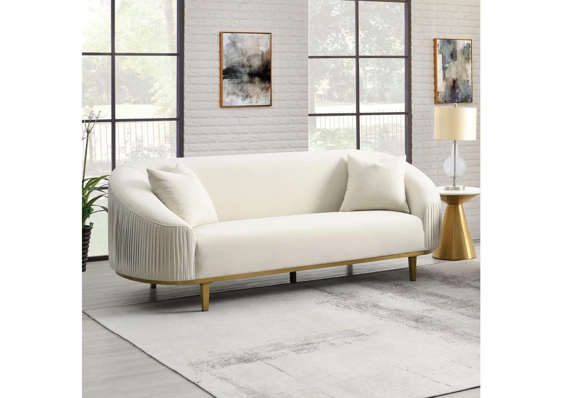 Martina Sofa with 2 Pillows