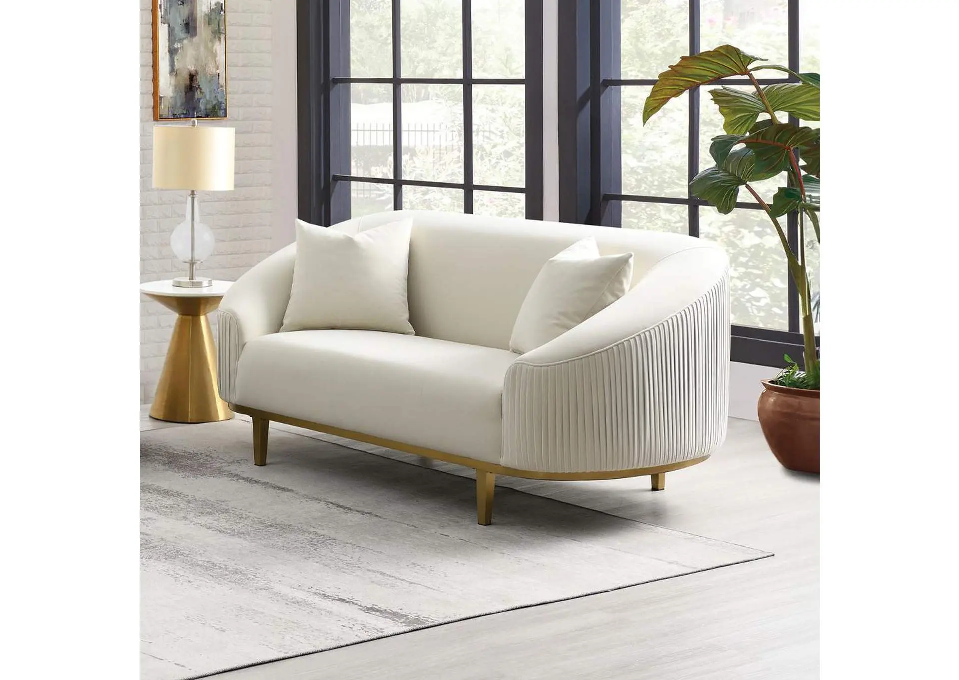 Martina Loveseat with 2 Pillows