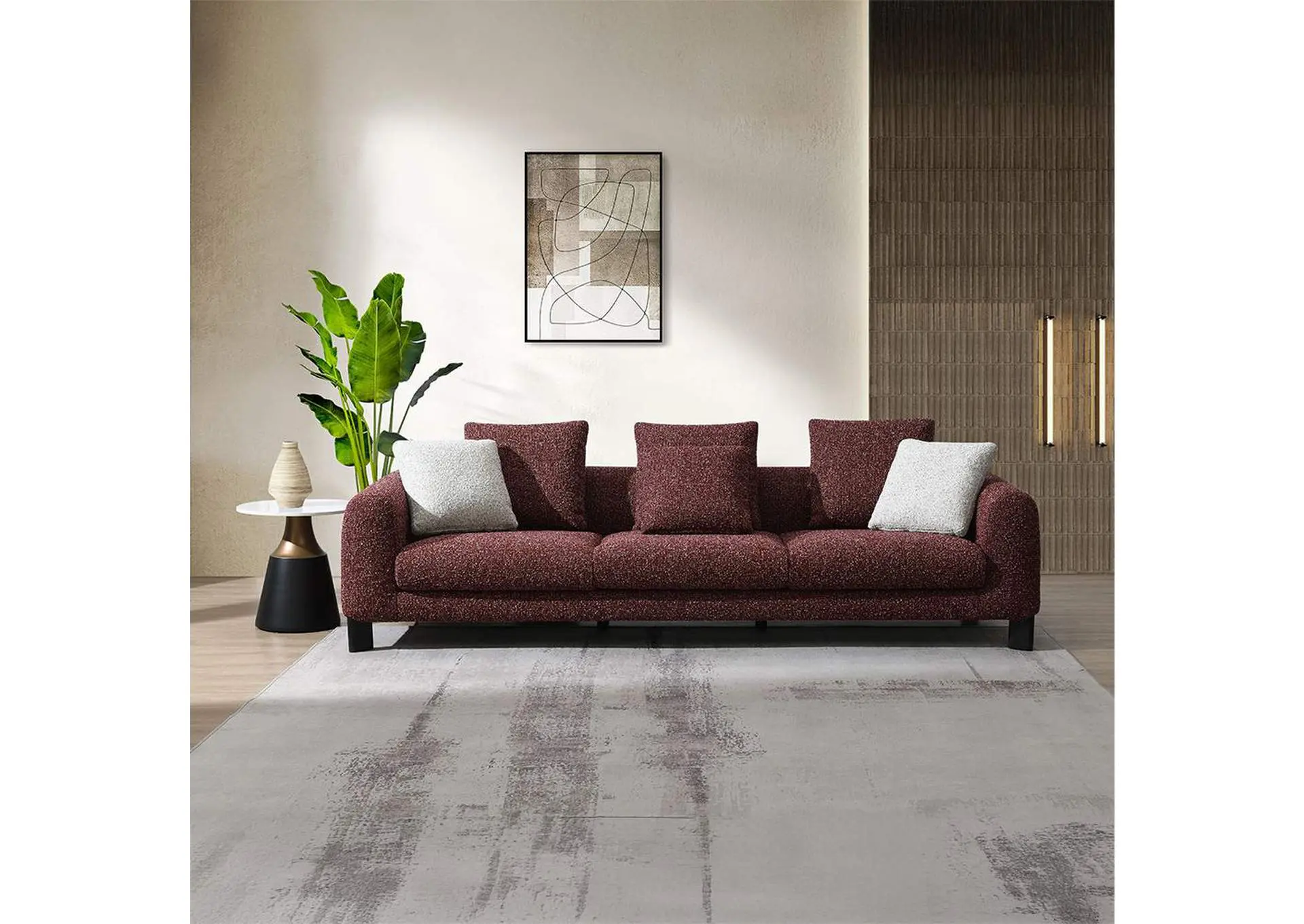 Mardi Sofa with 6 Pillows