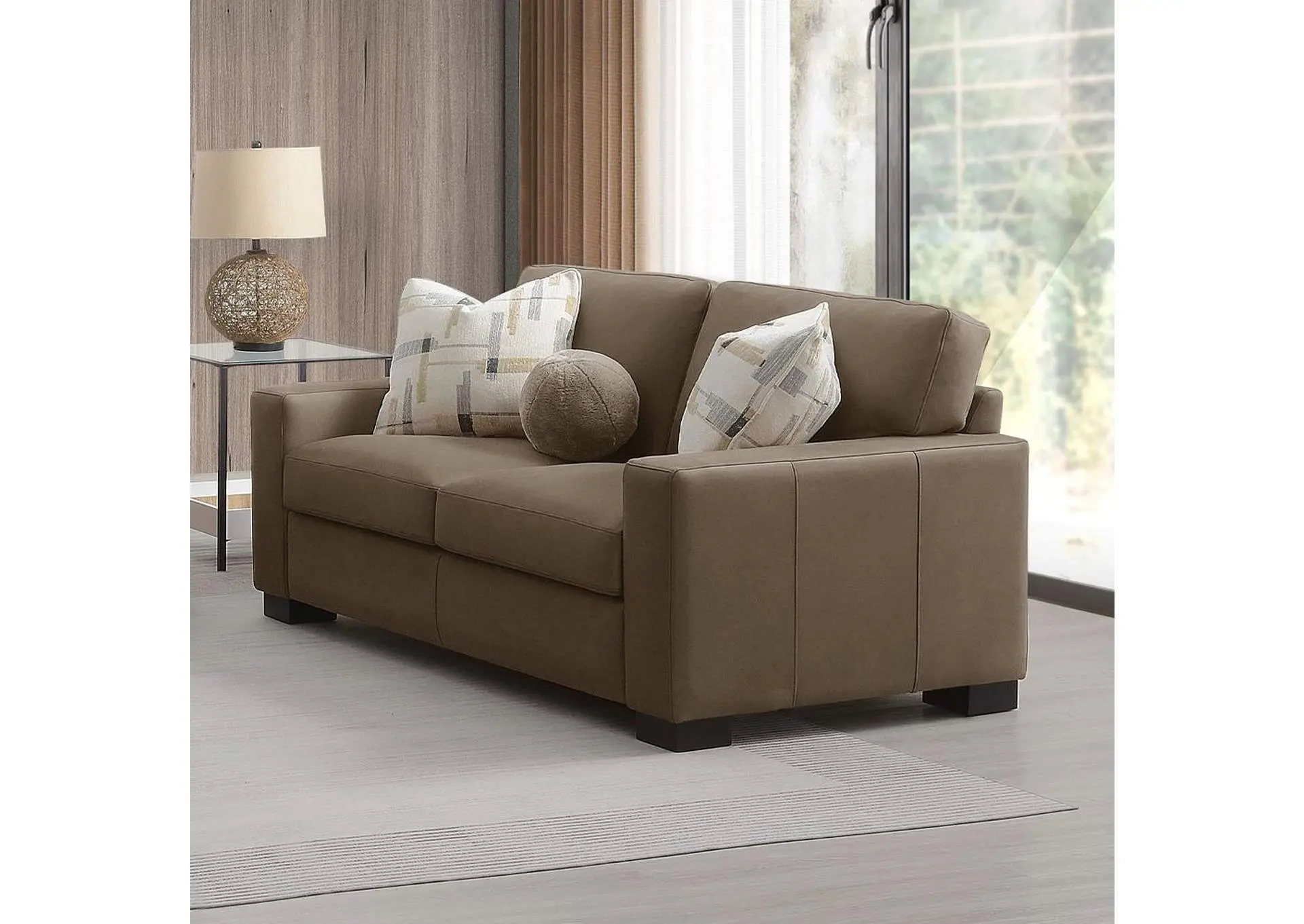 Darya Loveseat with 3 Pillows