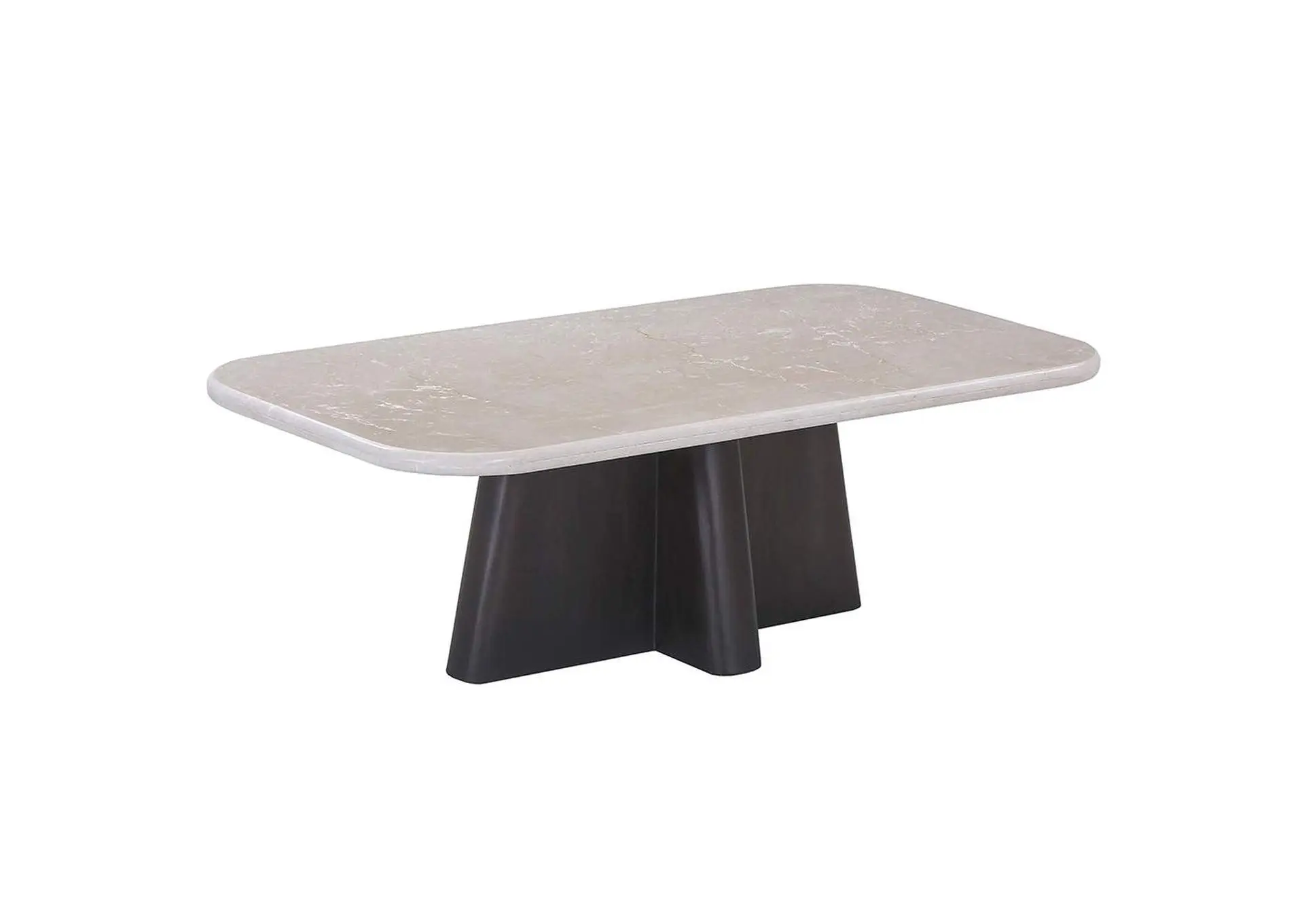 Jacory Coffee Table with Bottocino Marble Top