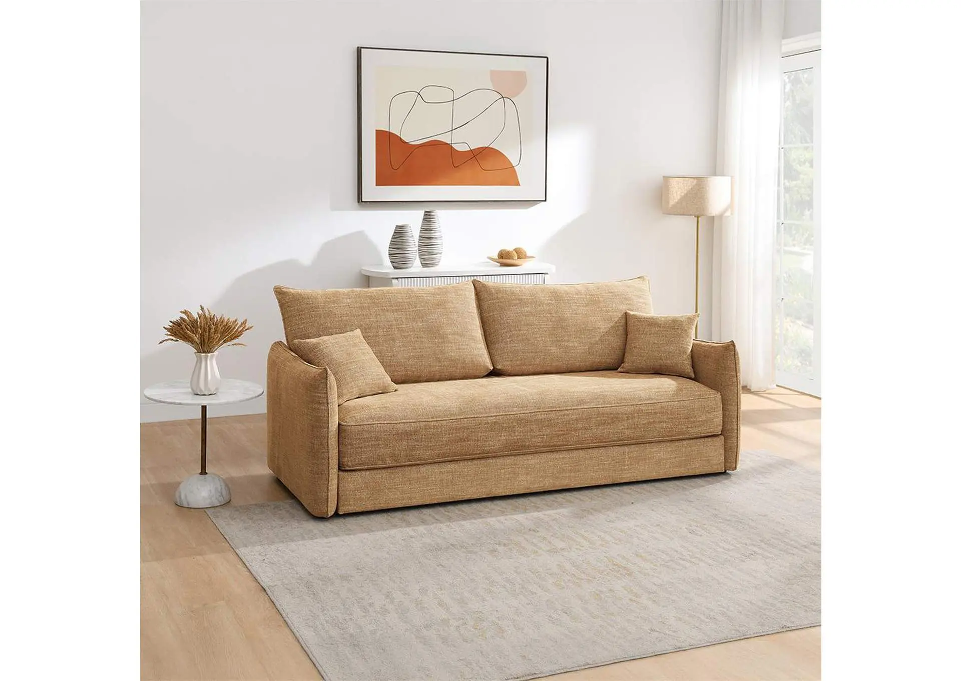 Cadie Sofa with 2 Pillows