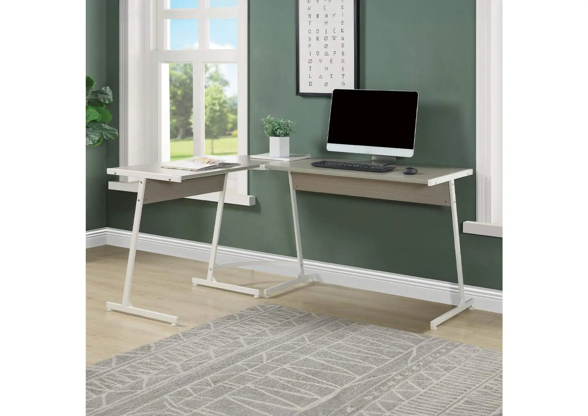 Carver Computer Desk