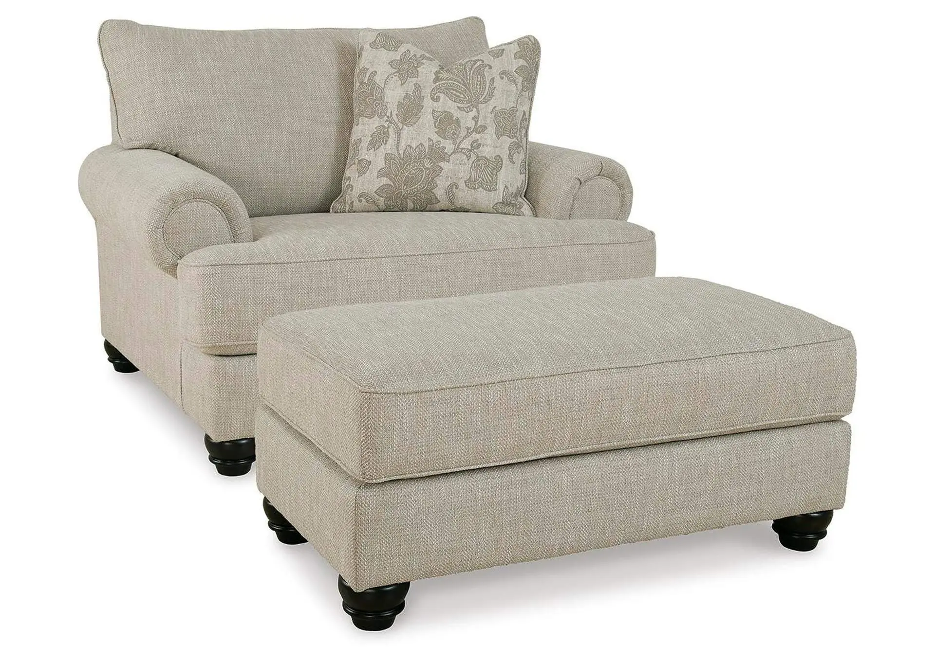 Asanti Chair and Ottoman