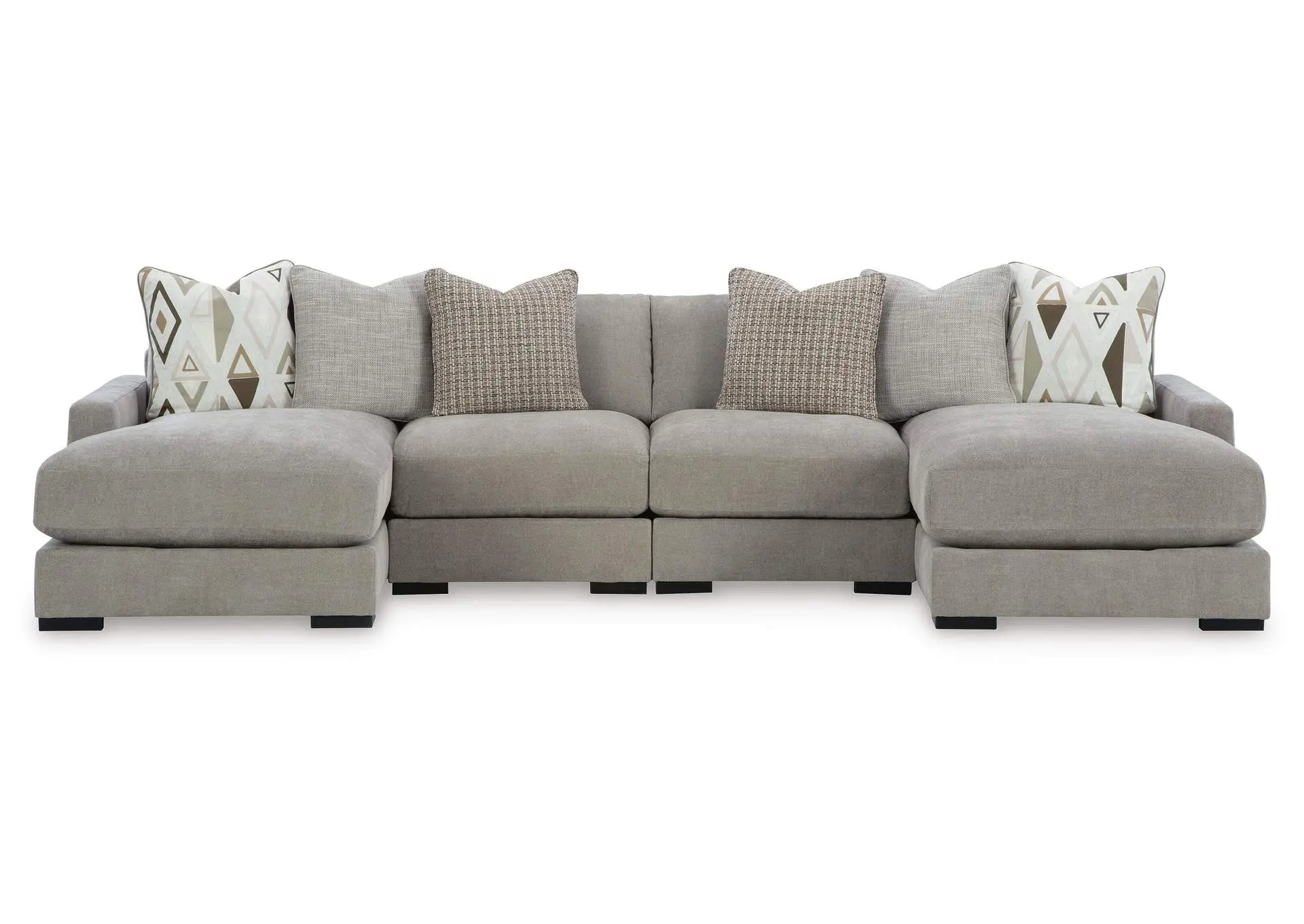 Aslan Court 4-Piece Sofa Pit Sectional