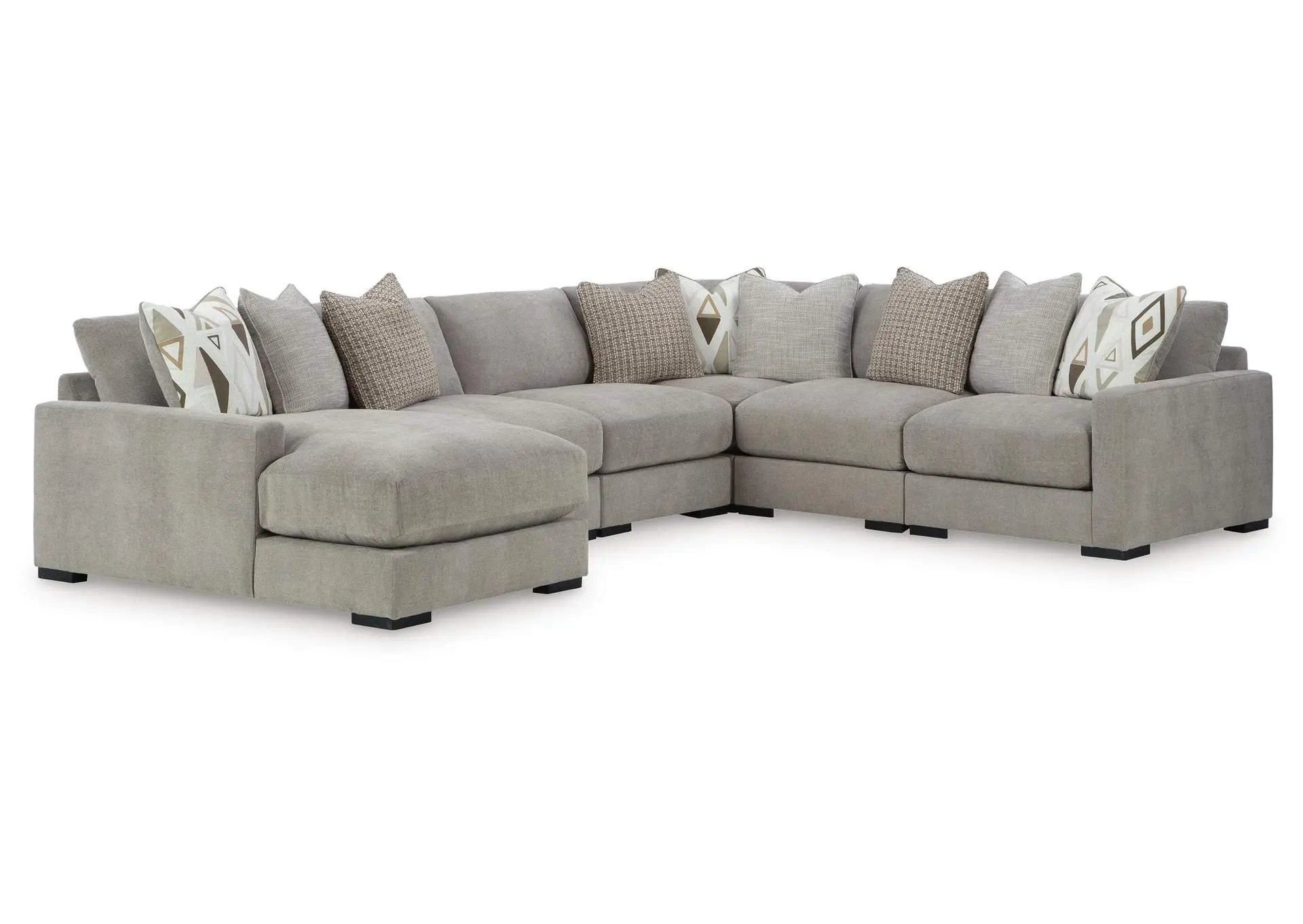 Aslan Court 6-Piece Sectional with Chaise