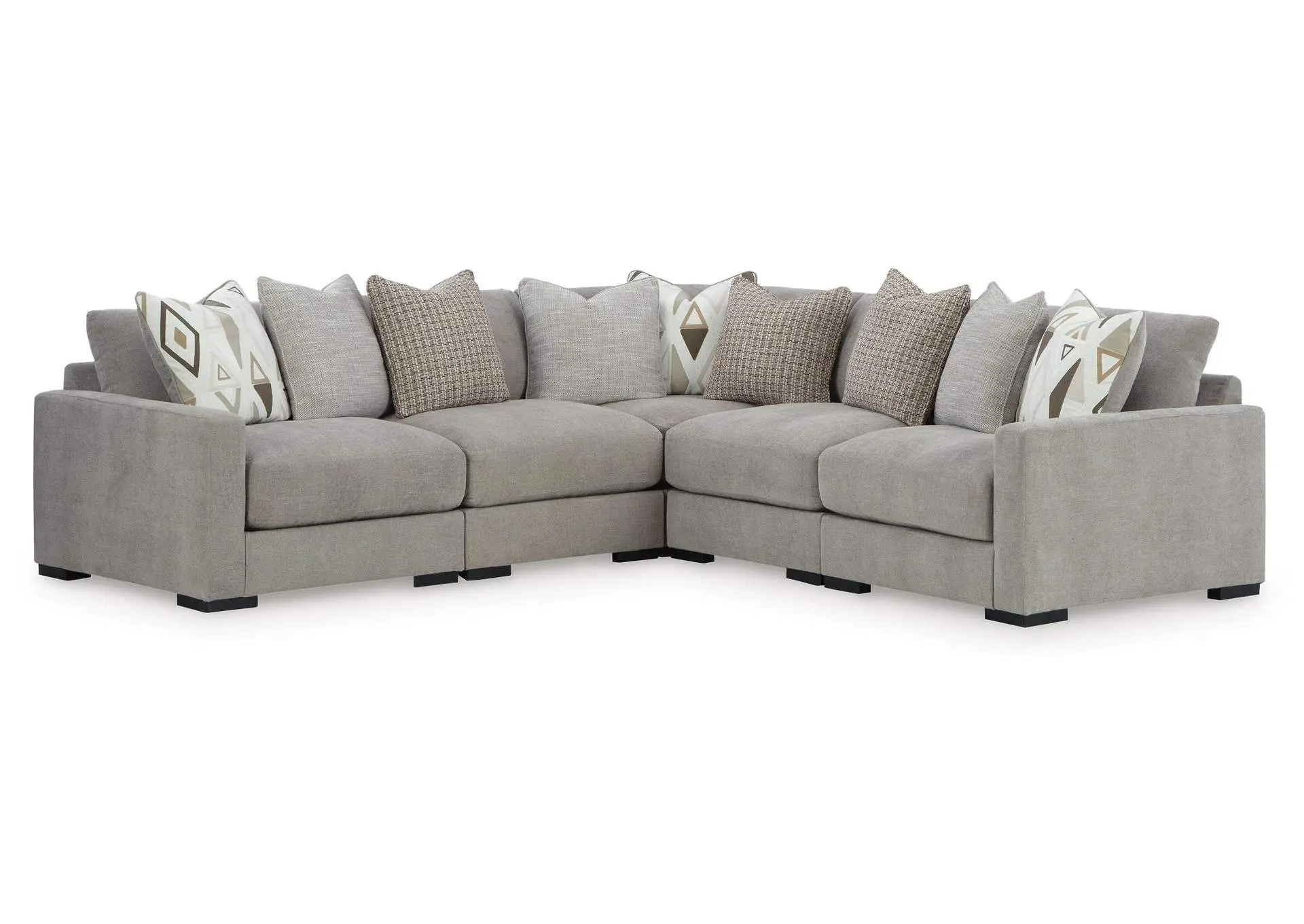 Aslan Court 5-Piece Sectional