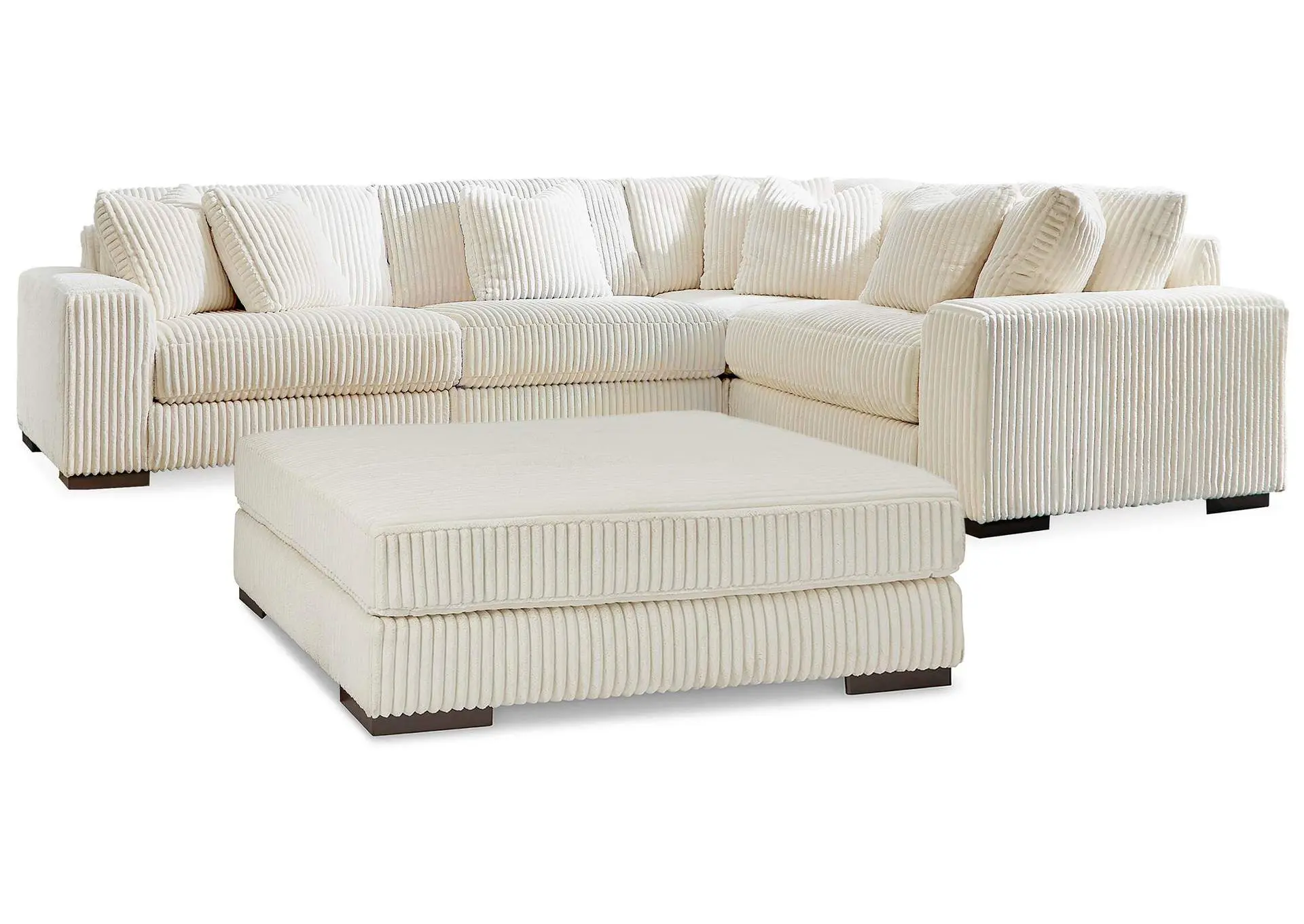 Lindyn 4-Piece Sectional with Ottoman