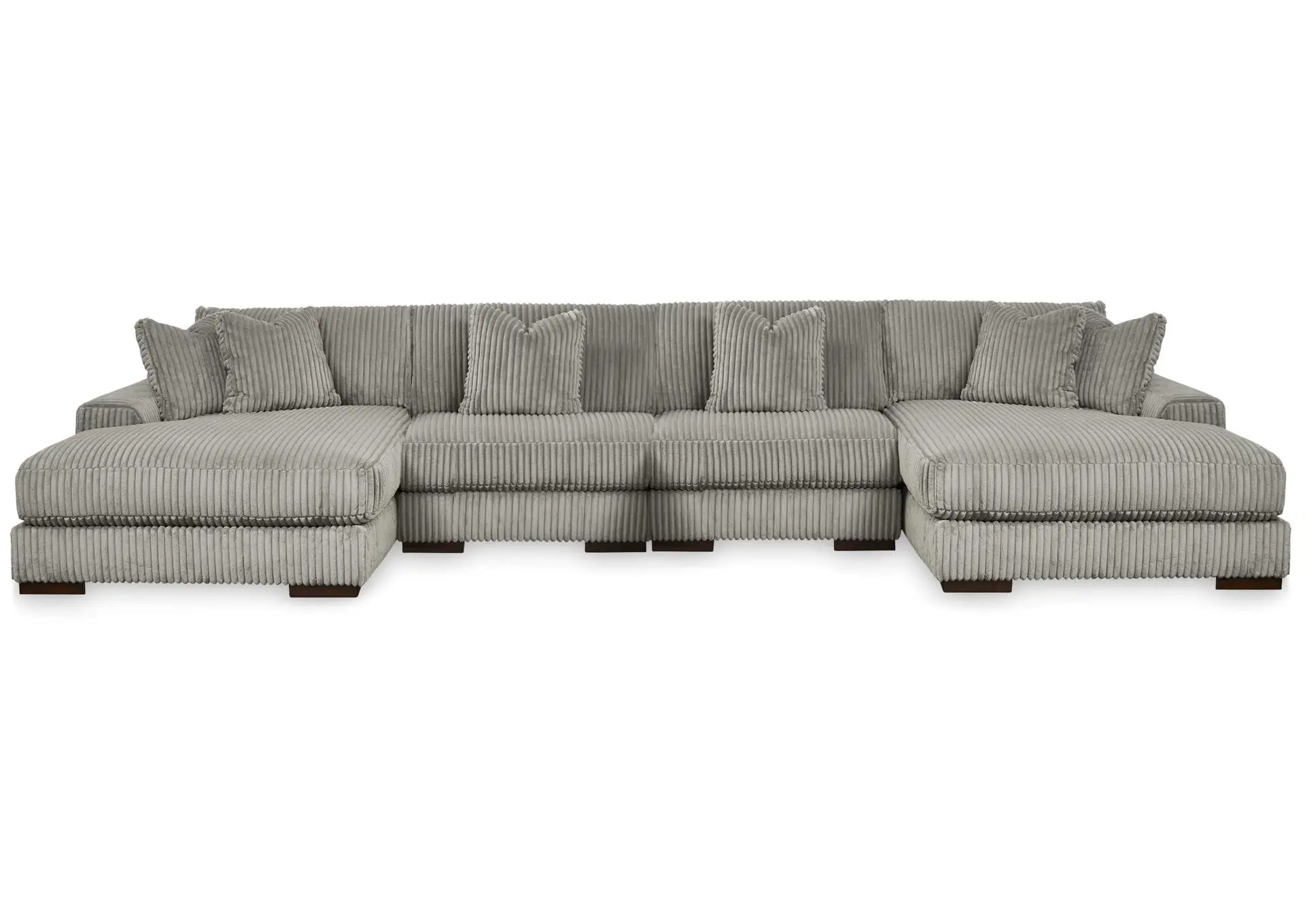 Lindyn 4-Piece Sectional with Double Chaise
