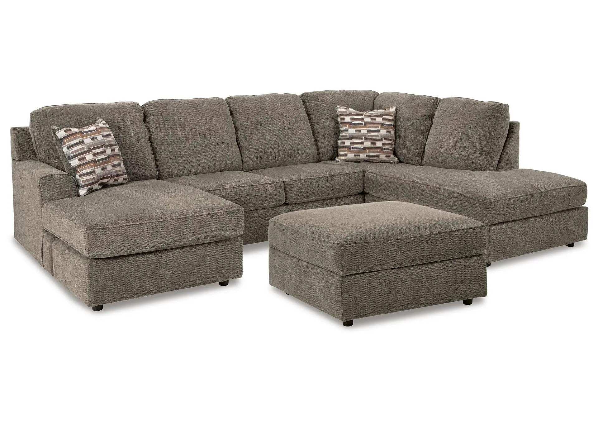 O'Phannon 2-Piece Sectional with Ottoman