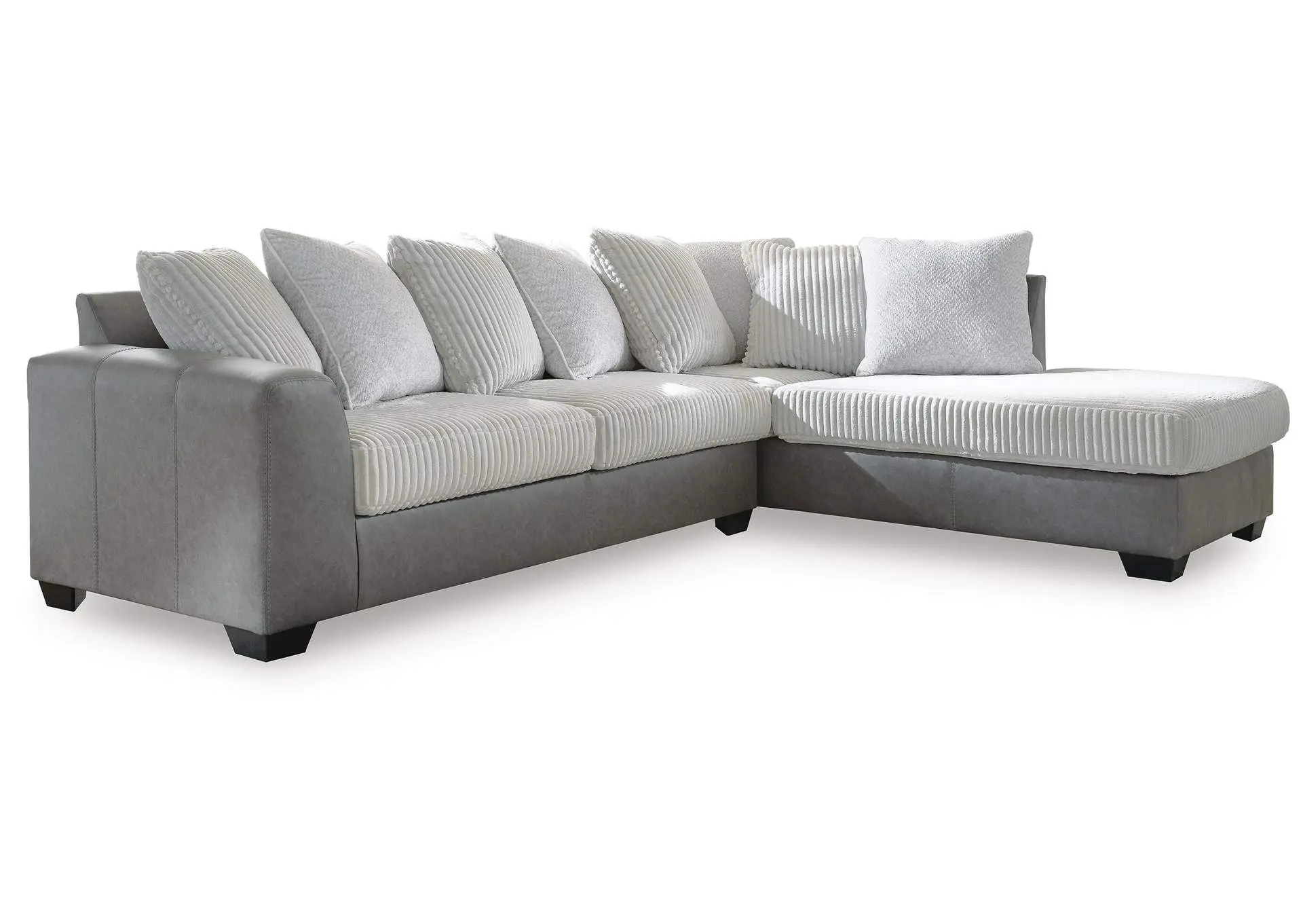 Clairette Court 2-Piece Sectional with Chaise