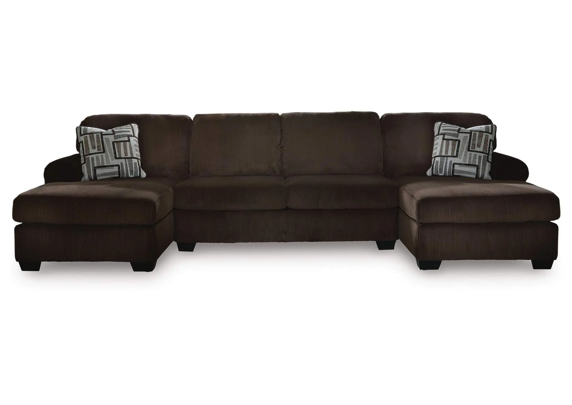 Kimlee 3-Piece Sectional with Double Chaise