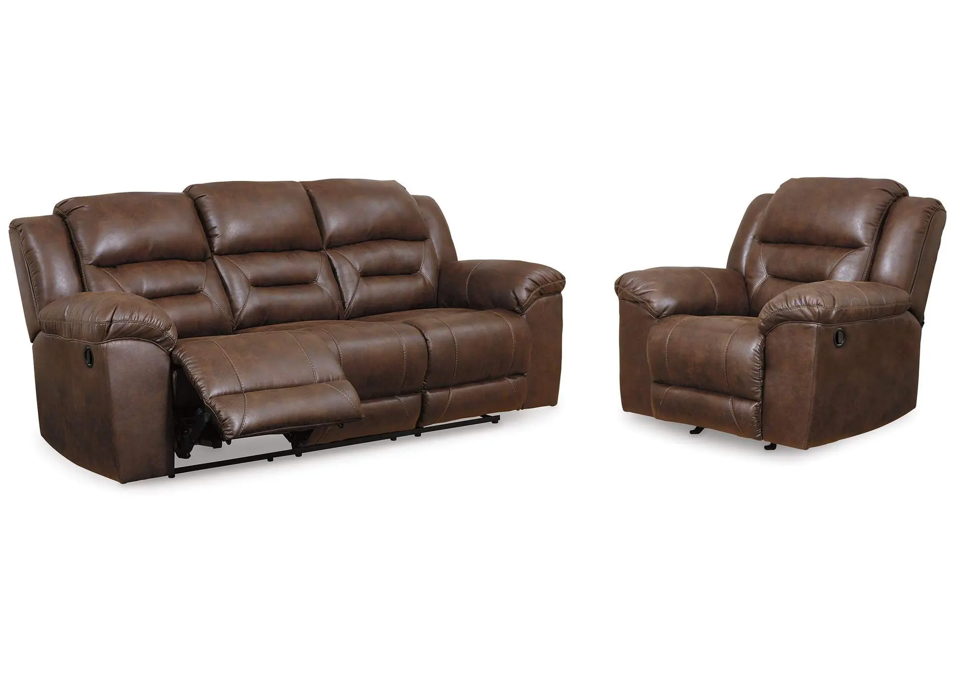 Stoneland Reclining Sofa and Recliner