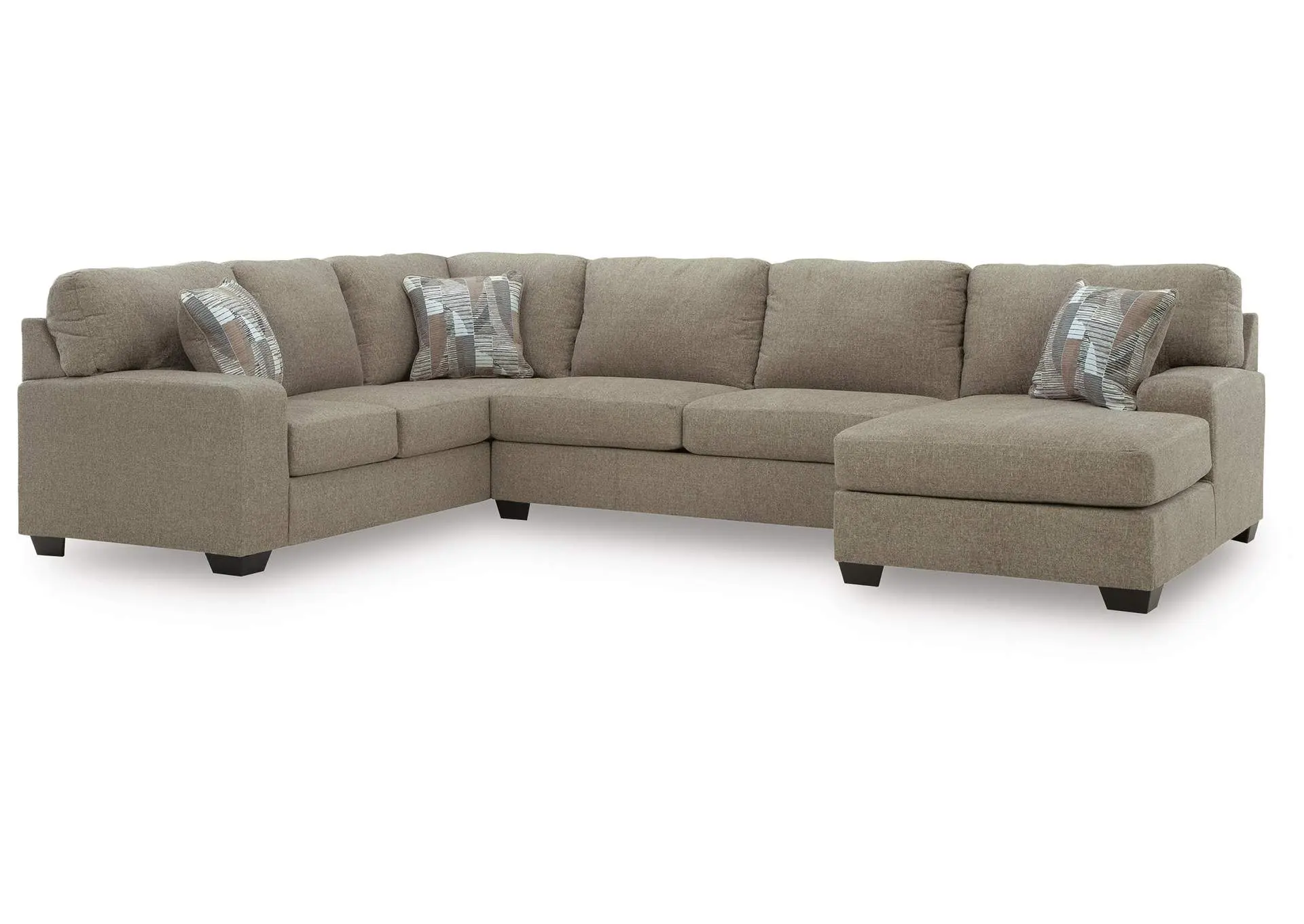 Newellen 3-Piece Sectional with Chaise