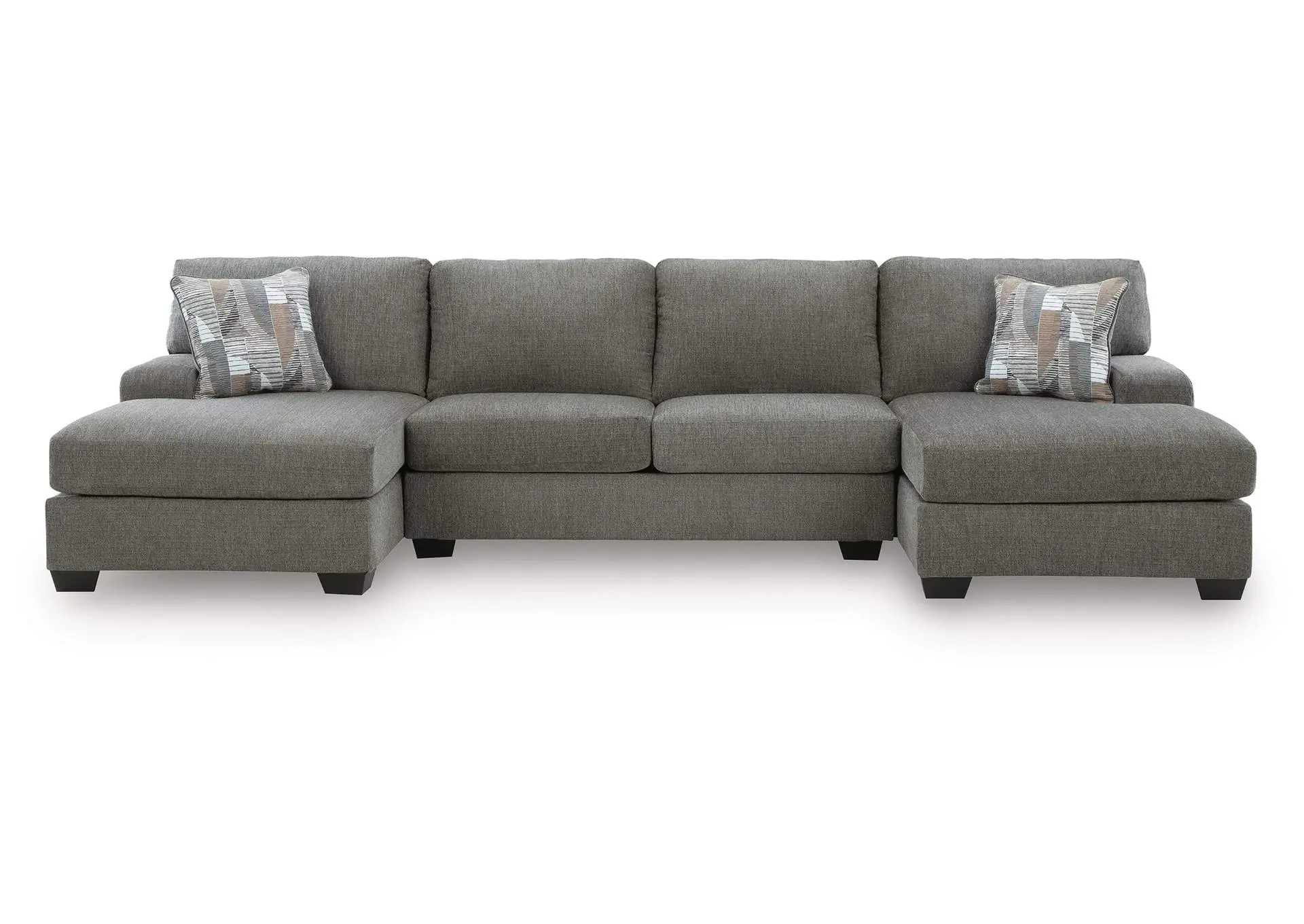 Clarington 3-Piece Sectional with Double Chaise