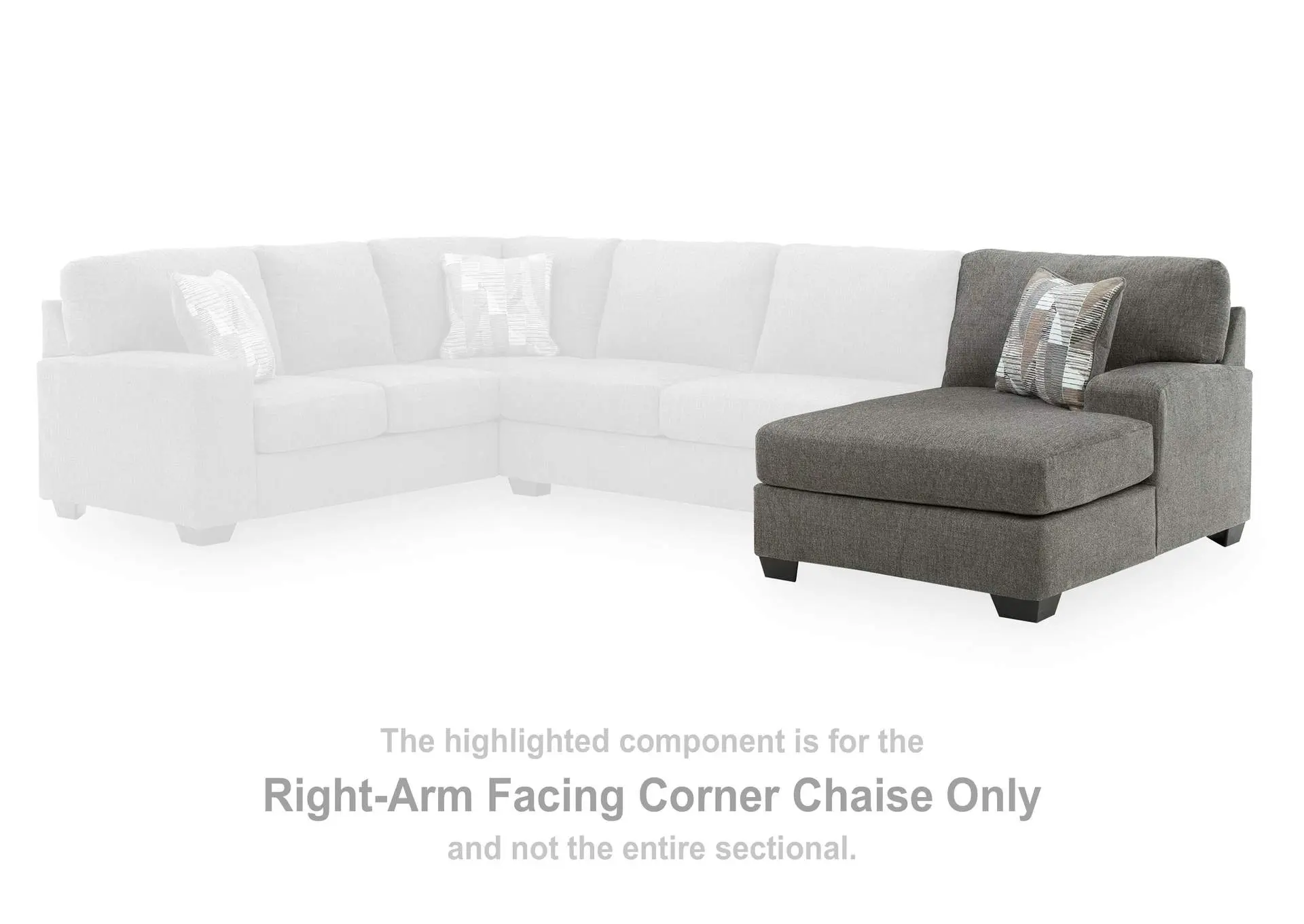 Clarington 3-Piece Sleeper Sectional with Chaise — view 3