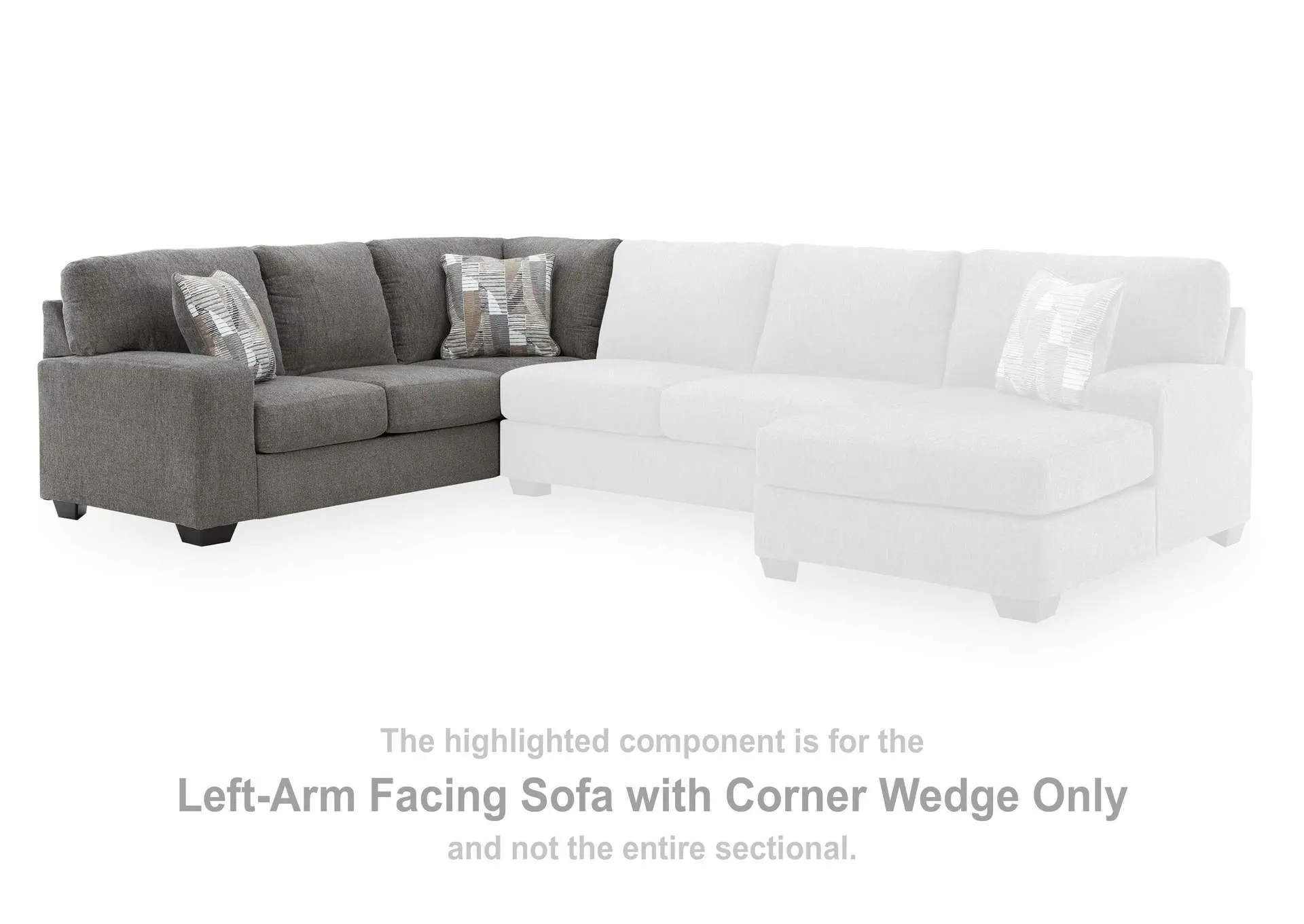 Clarington 3-Piece Sleeper Sectional with Chaise — view 4