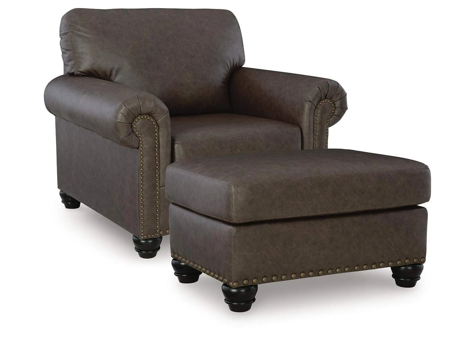 Roxmere Chair and Ottoman