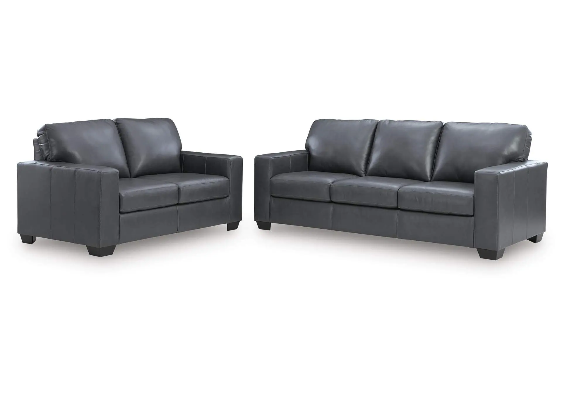 Bolsena Leather Sofa and Loveseat