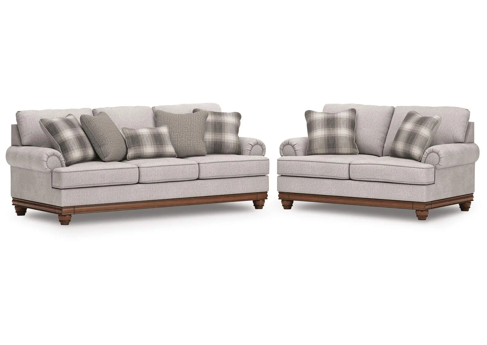 Stoughton Sofa and Loveseat