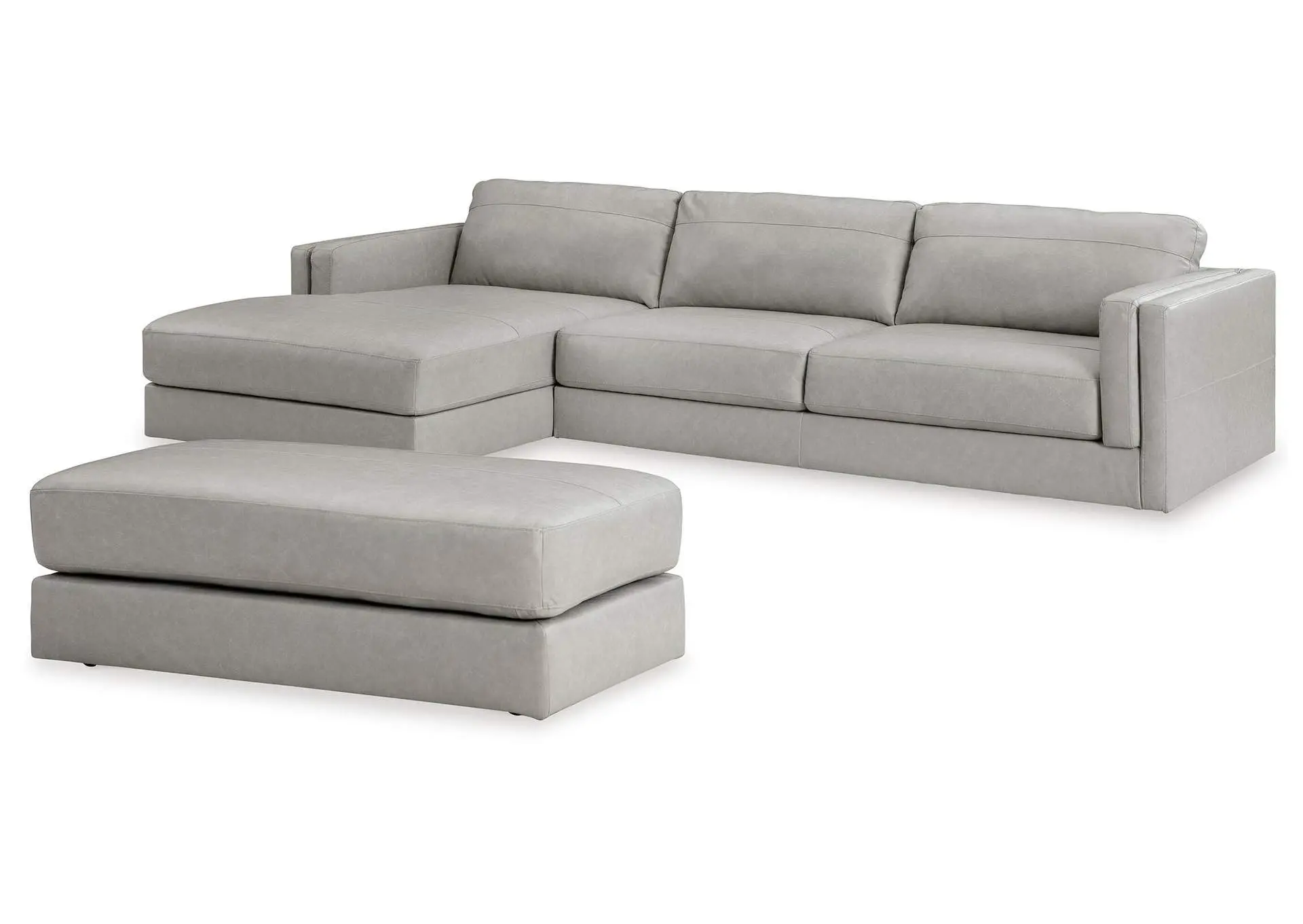 Amiata 2-Piece Sectional with Ottoman