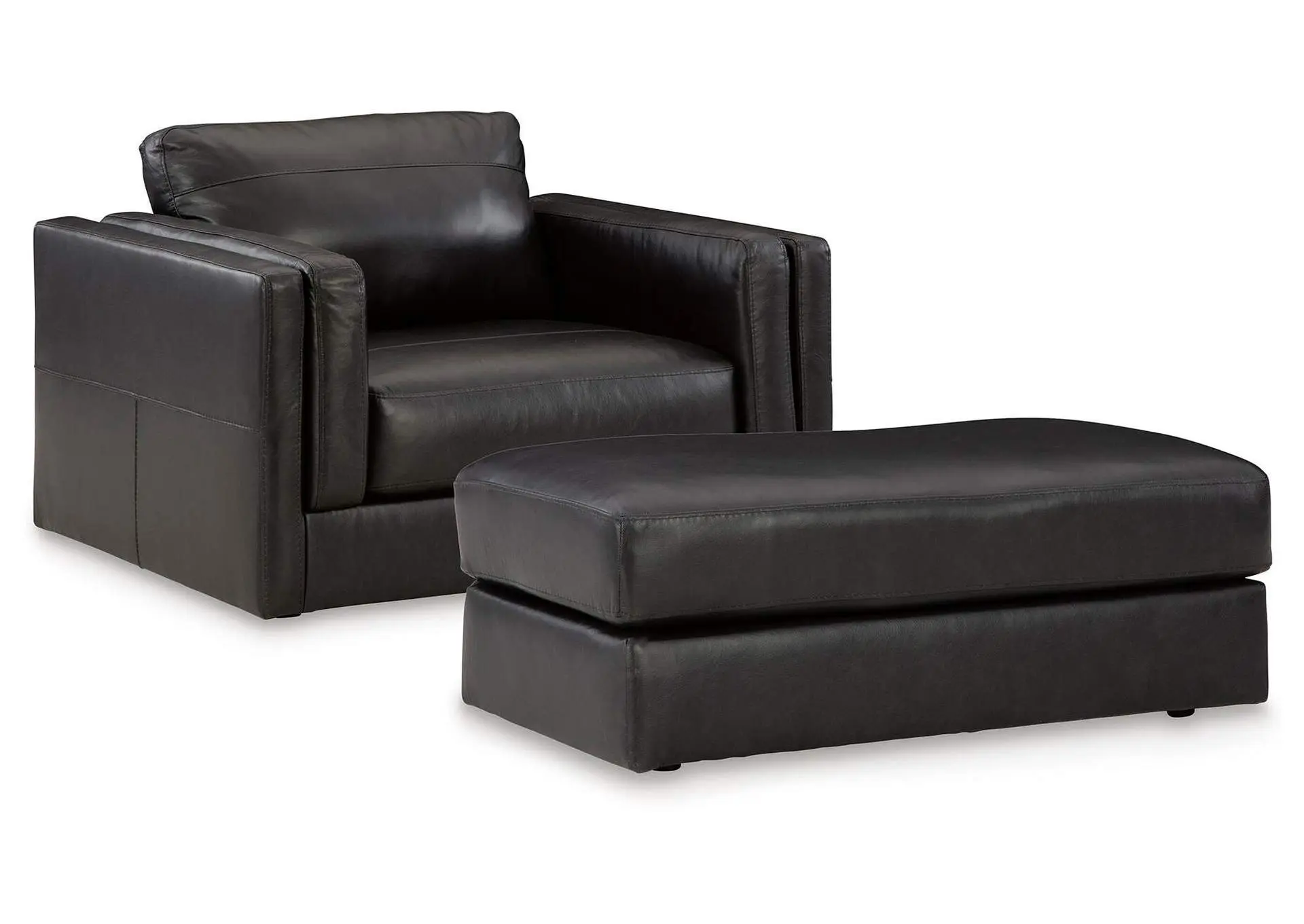 Amiata Chair and Ottoman