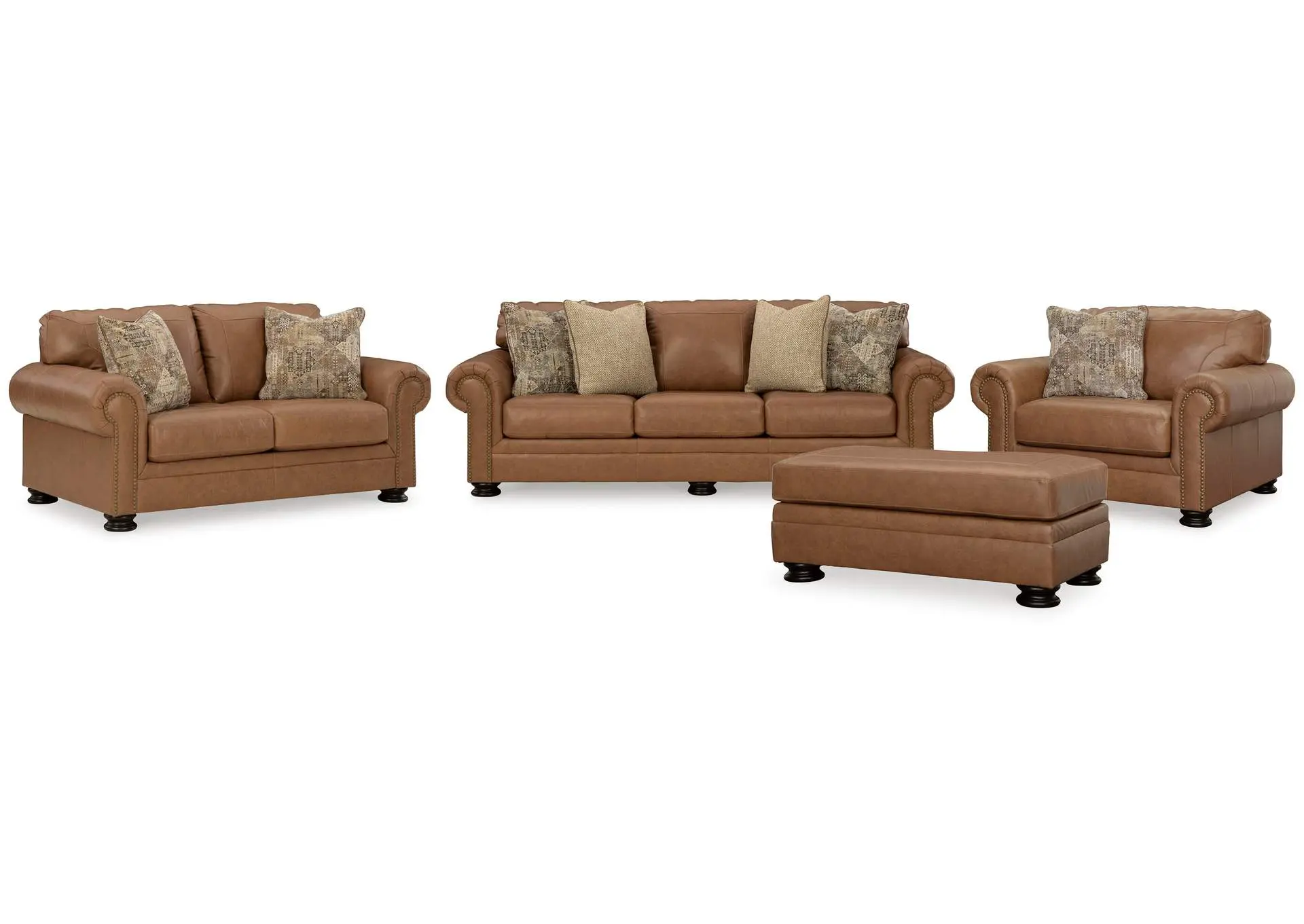 Carianna Sofa, Loveseat, Chair and Ottoman