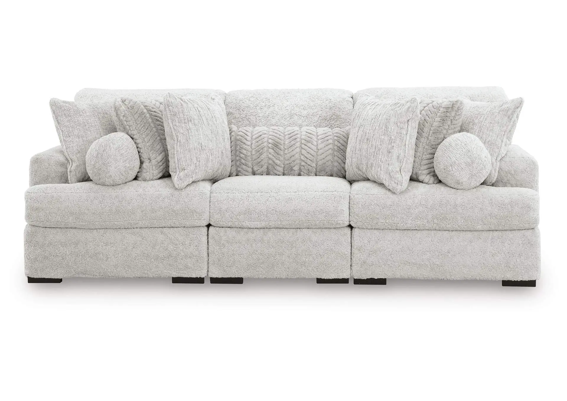 Cuddle Plush 3-Piece Sectional