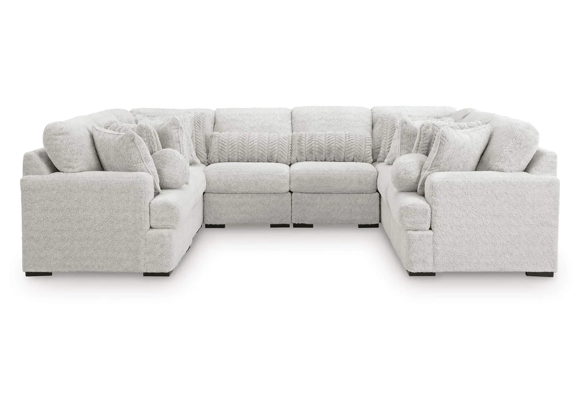 Cuddle Plush 8-Piece Sectional