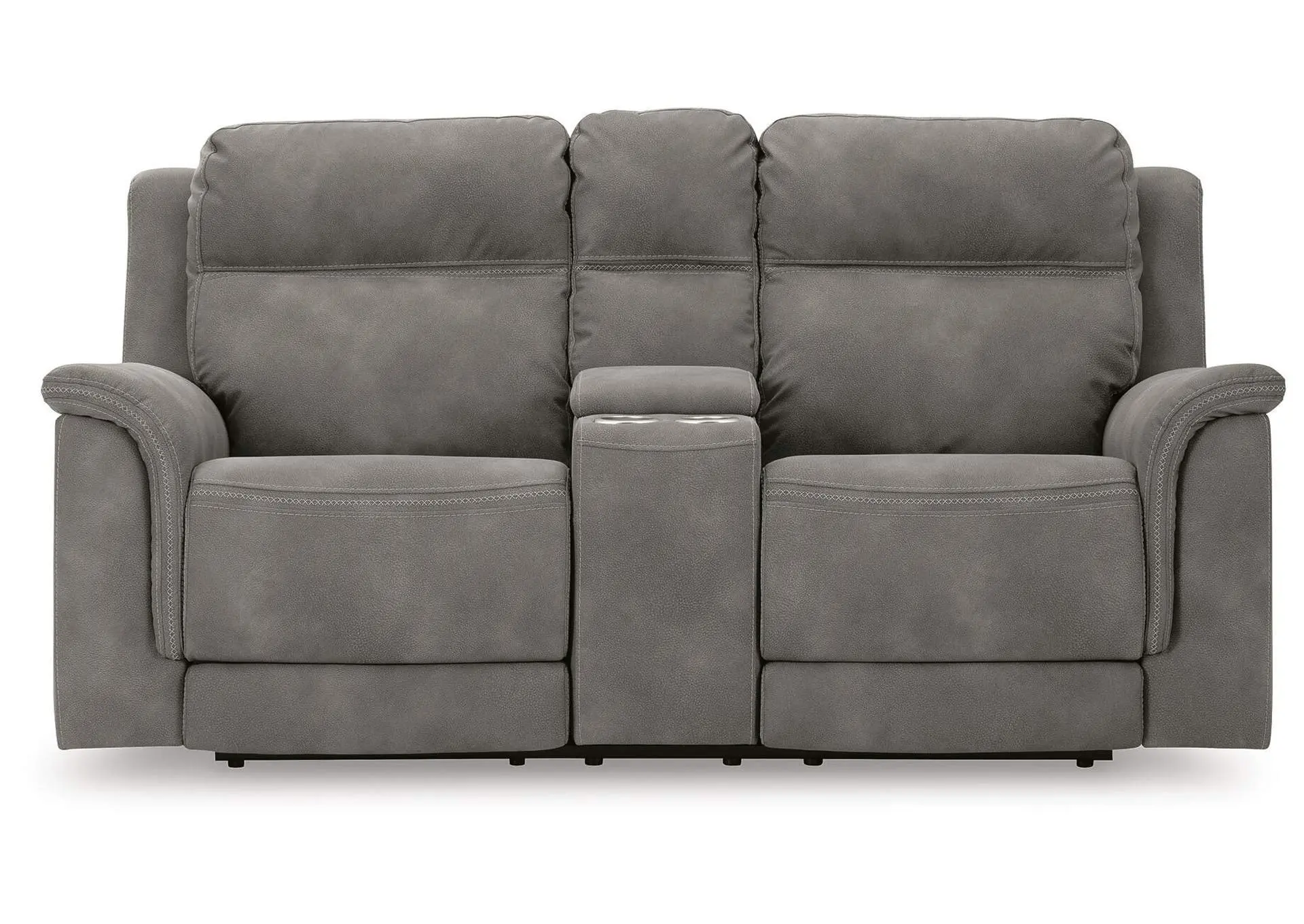 Next-Gen Durapella Power Reclining Loveseat with Console