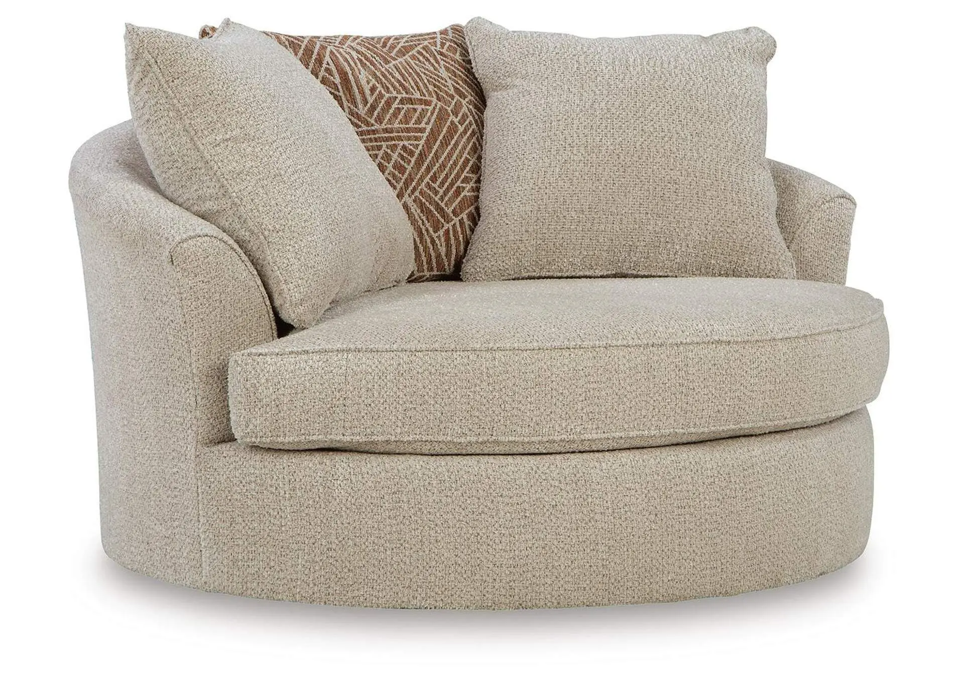 Steelwater Retreat Oversized Swivel Accent Chair
