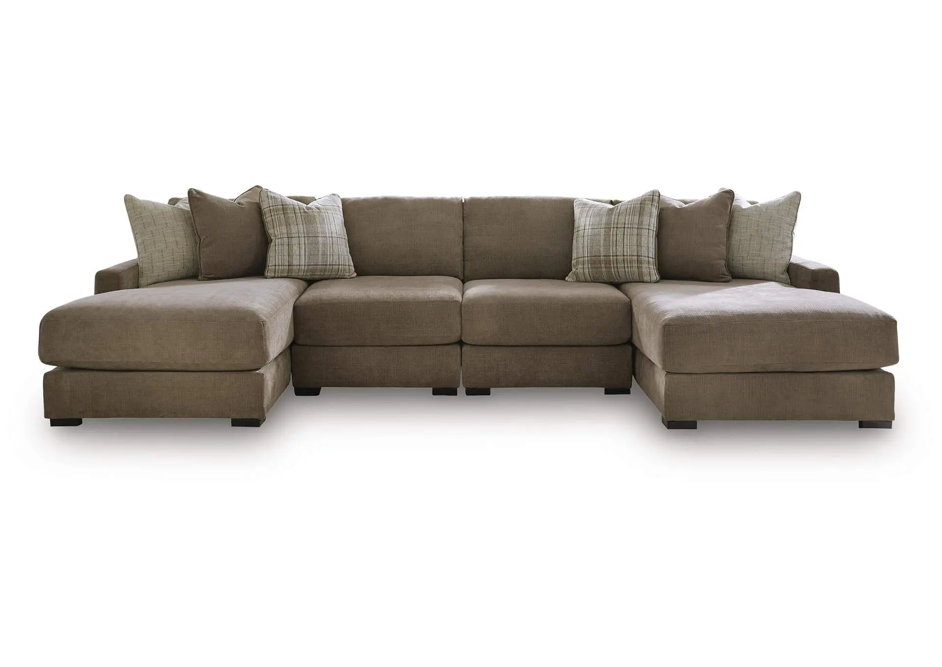 Camellia-Court 4-Piece Double Chaise Sectional